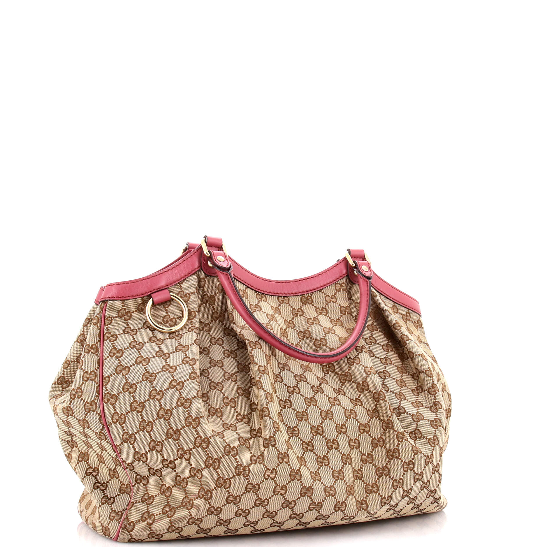 Sukey Tote GG Canvas with Leather Large - Image 2