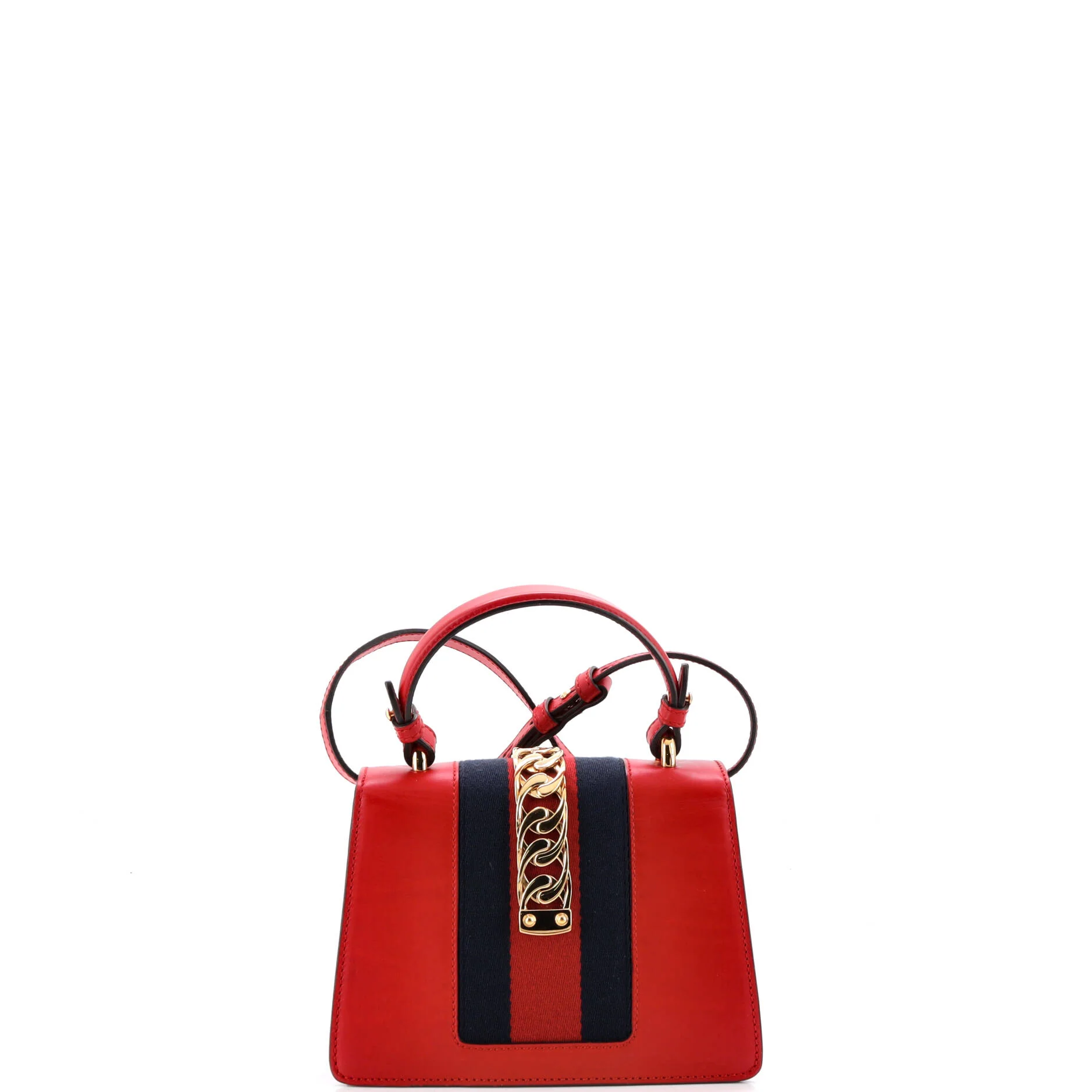 Sylvie Top Handle Bag Leather Mini - Image 3