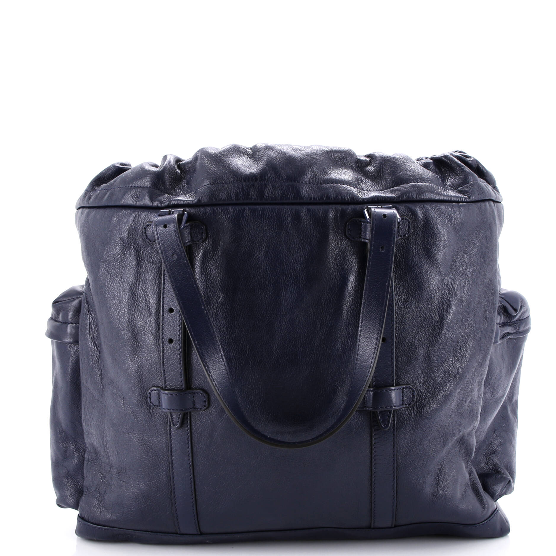 Tonal GG Drawstring Tote Leather - Image 3