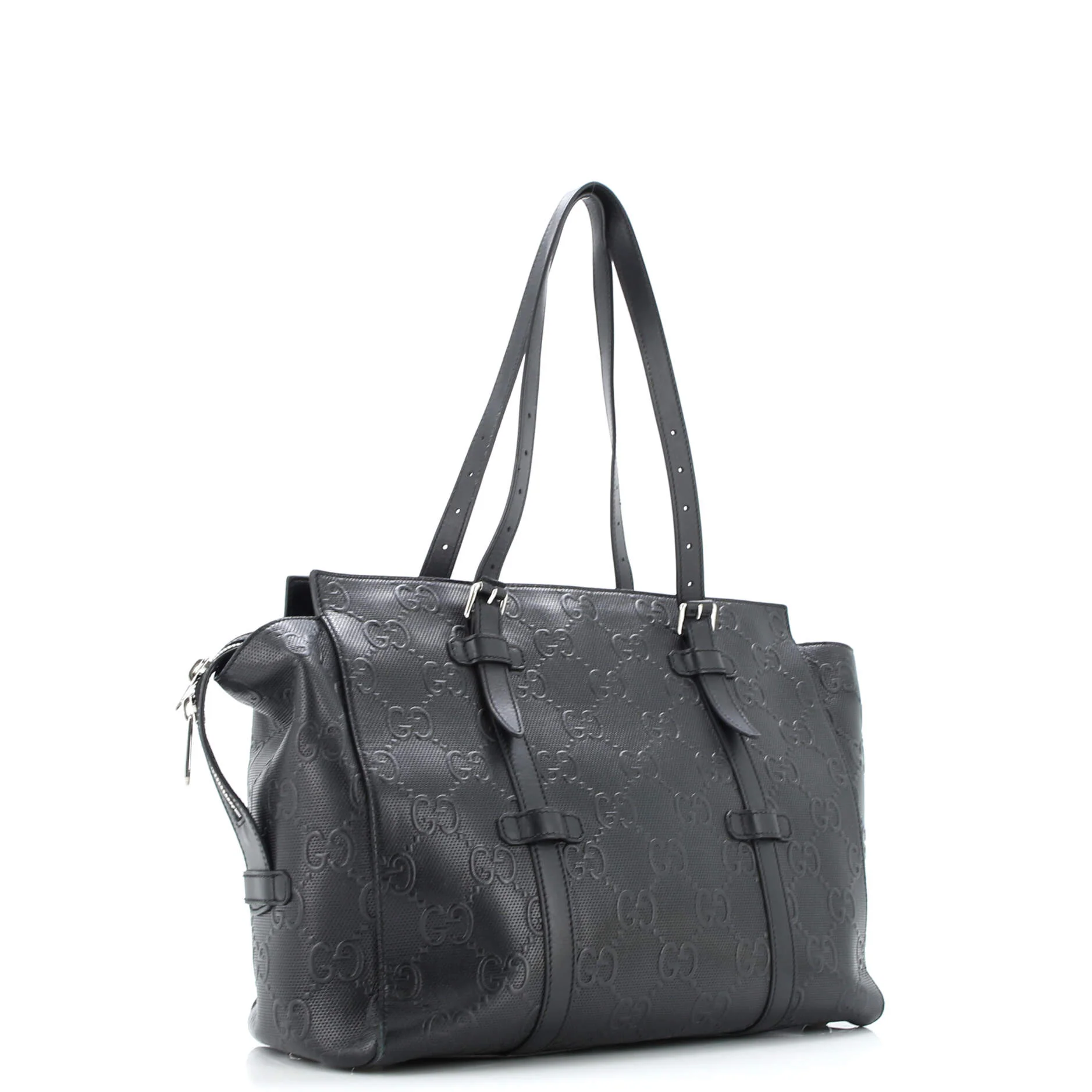 Tote Bag GG Embossed Perforated Leather - Image 2