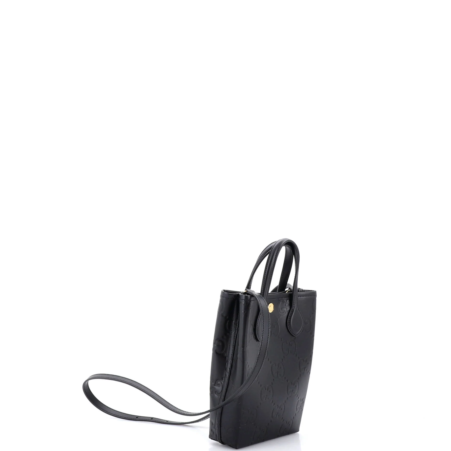 Vertical Tote GG Embossed Leather Mini - Image 2