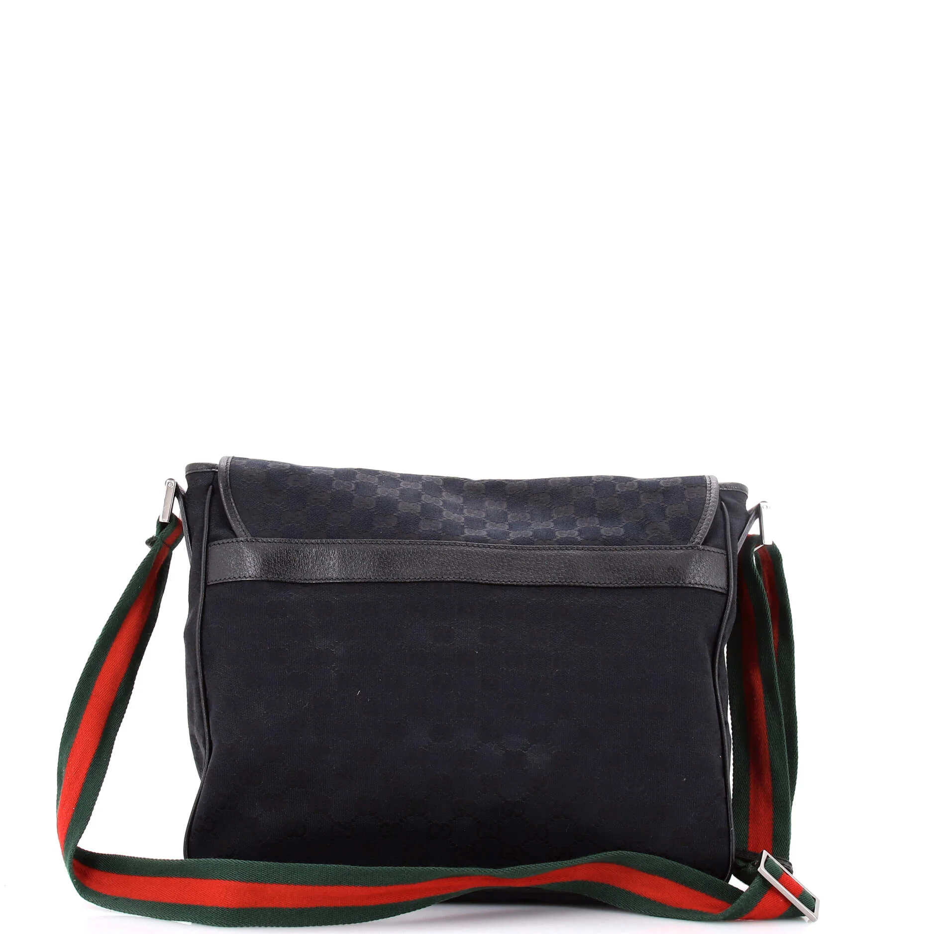 Web Strap Flap Messenger GG Canvas Medium - Image 3