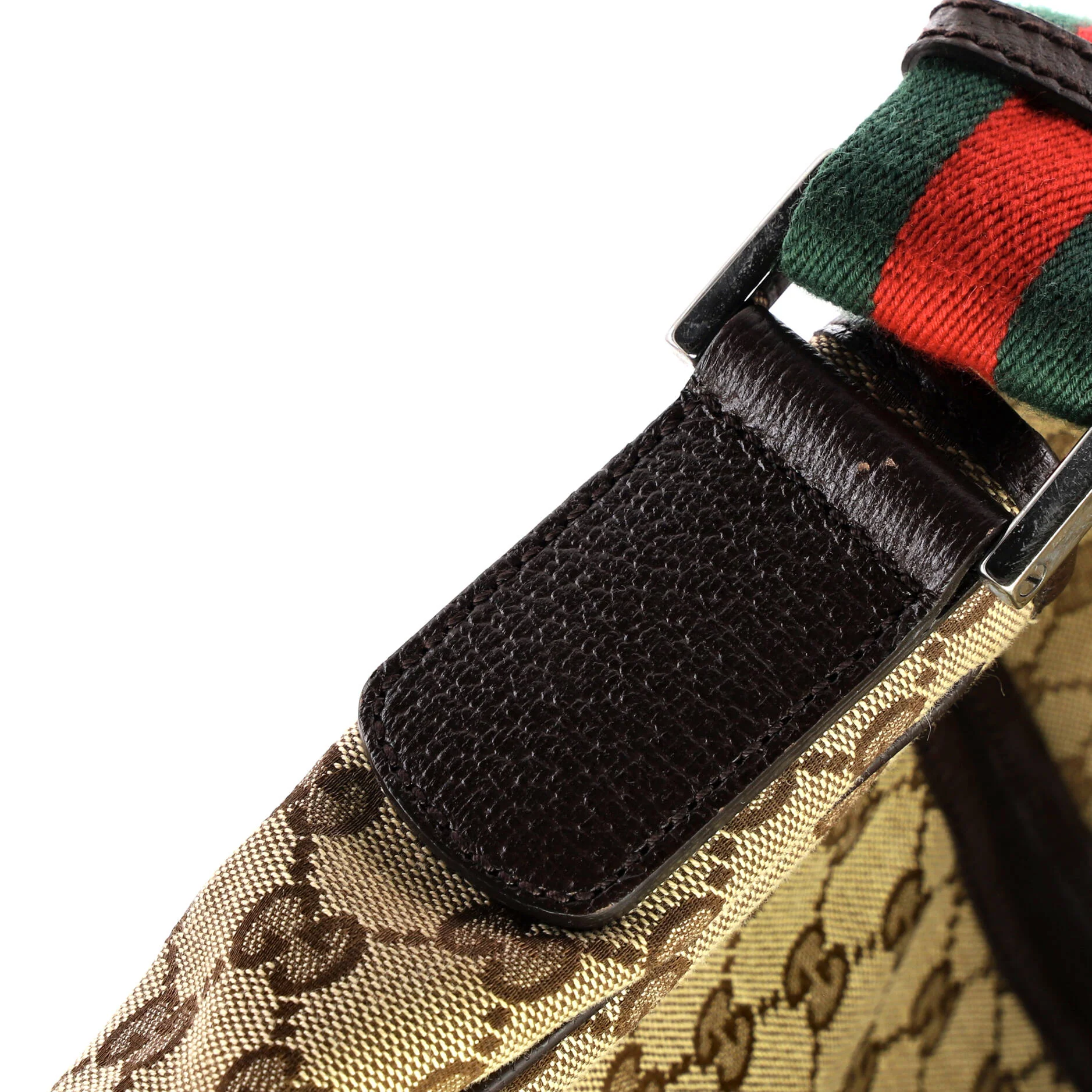 Web Strap Flap Messenger GG Canvas Medium - Image 6