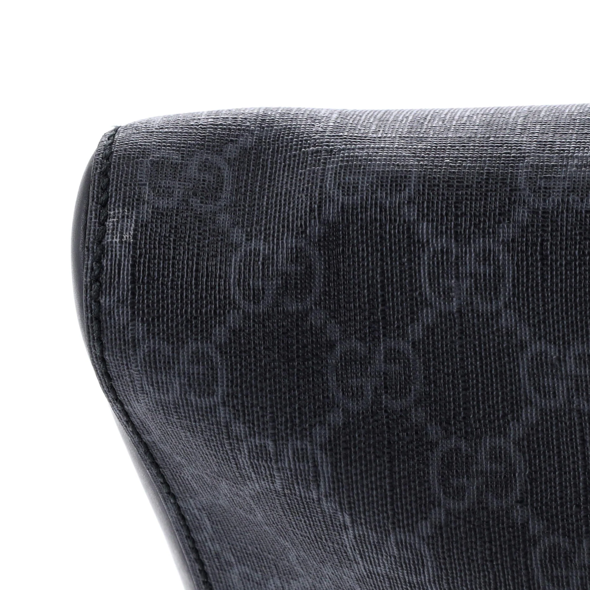 Web Strap Front Zip Messenger Bag GG Coated Canvas Medium - Image 7