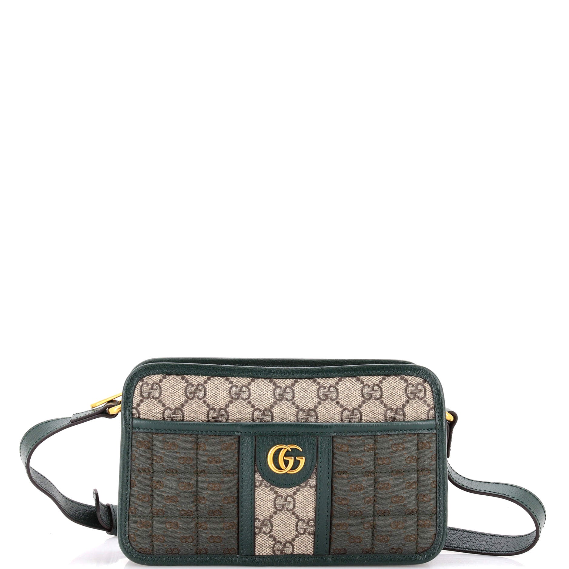 Zip Crossbody Bag GG Coated Canvas and Quilted Mini GG Canvas Small