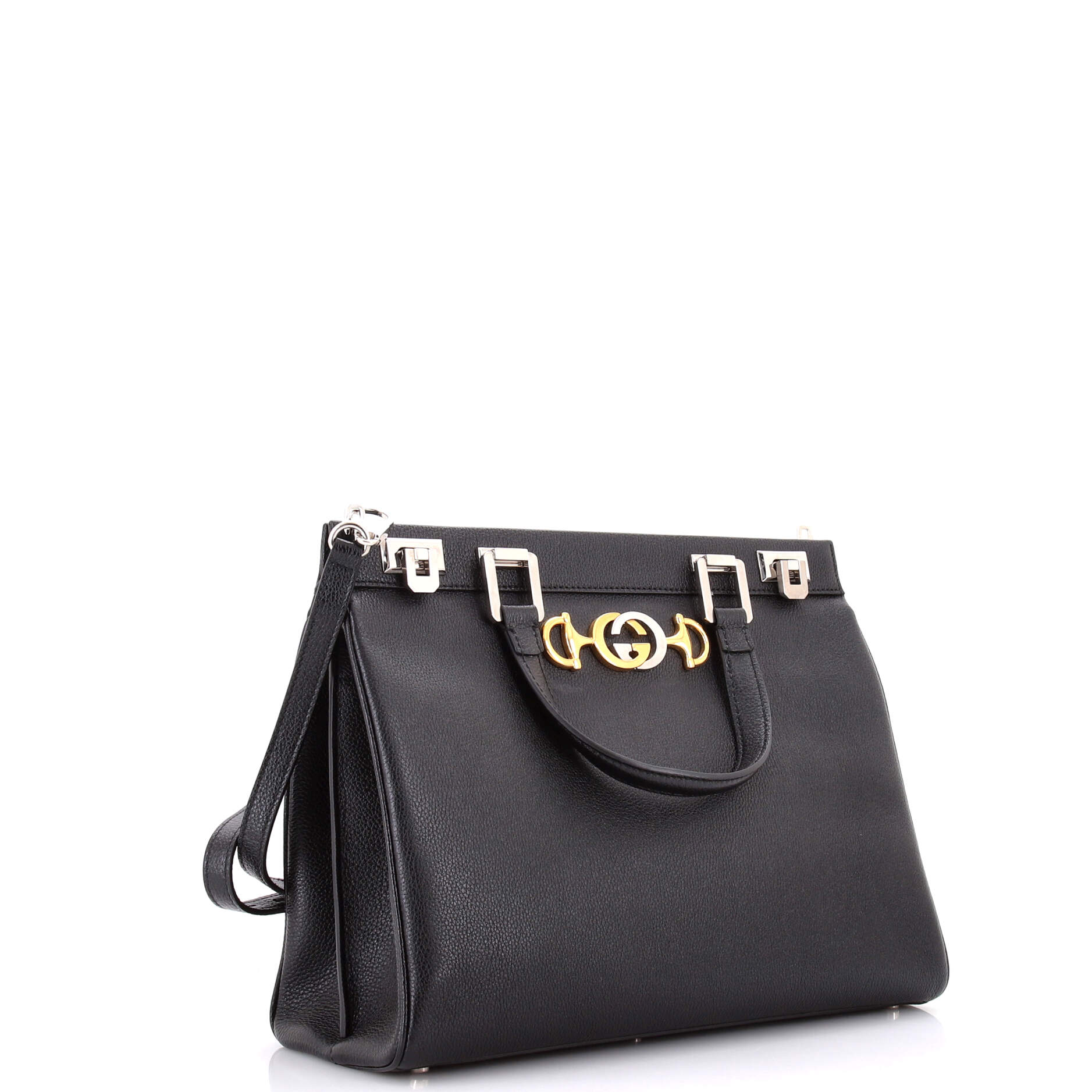 Zumi Top Handle Bag Leather Medium - Image 2