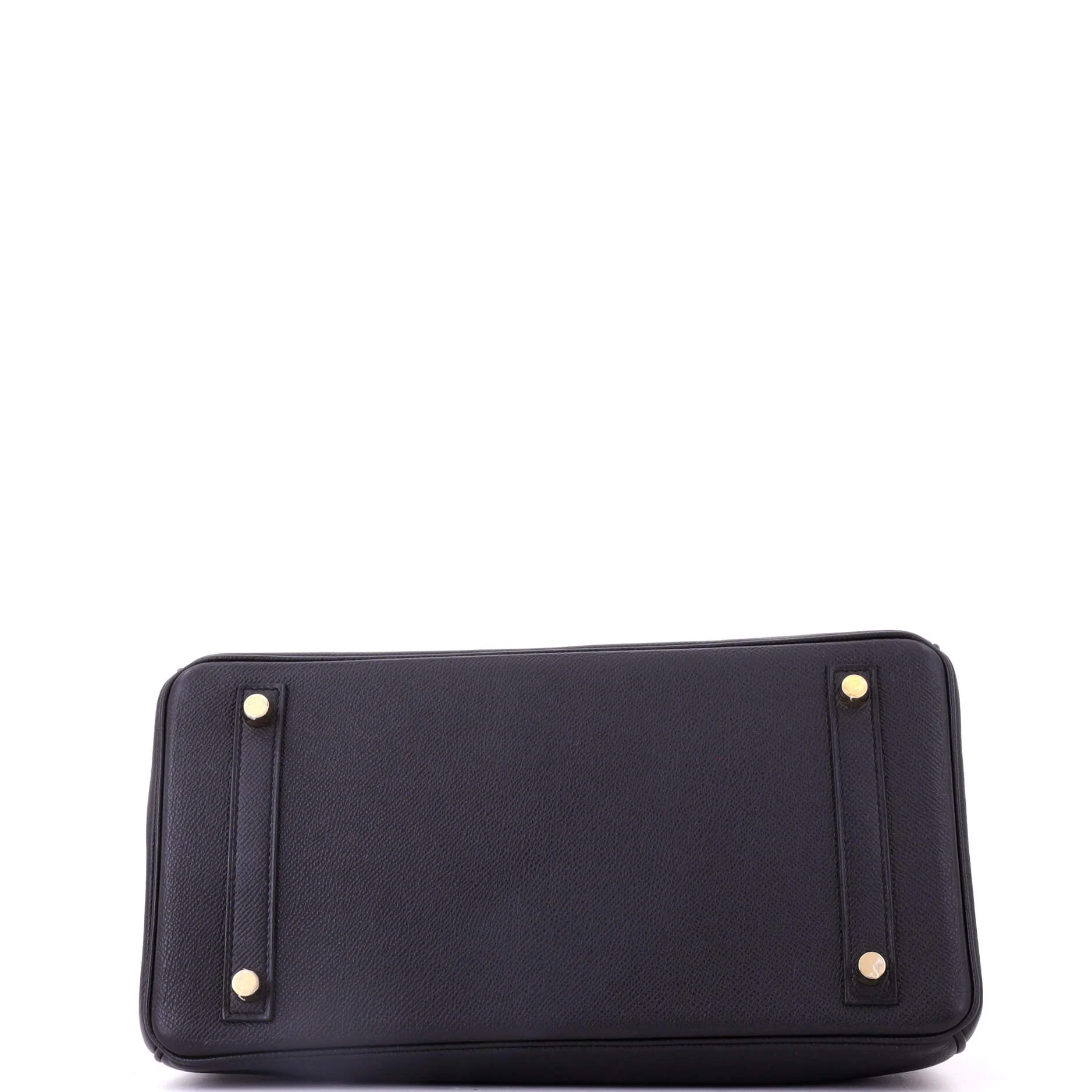 Birkin Handbag Noir Epsom with Gold Hardware 30 - Image 4