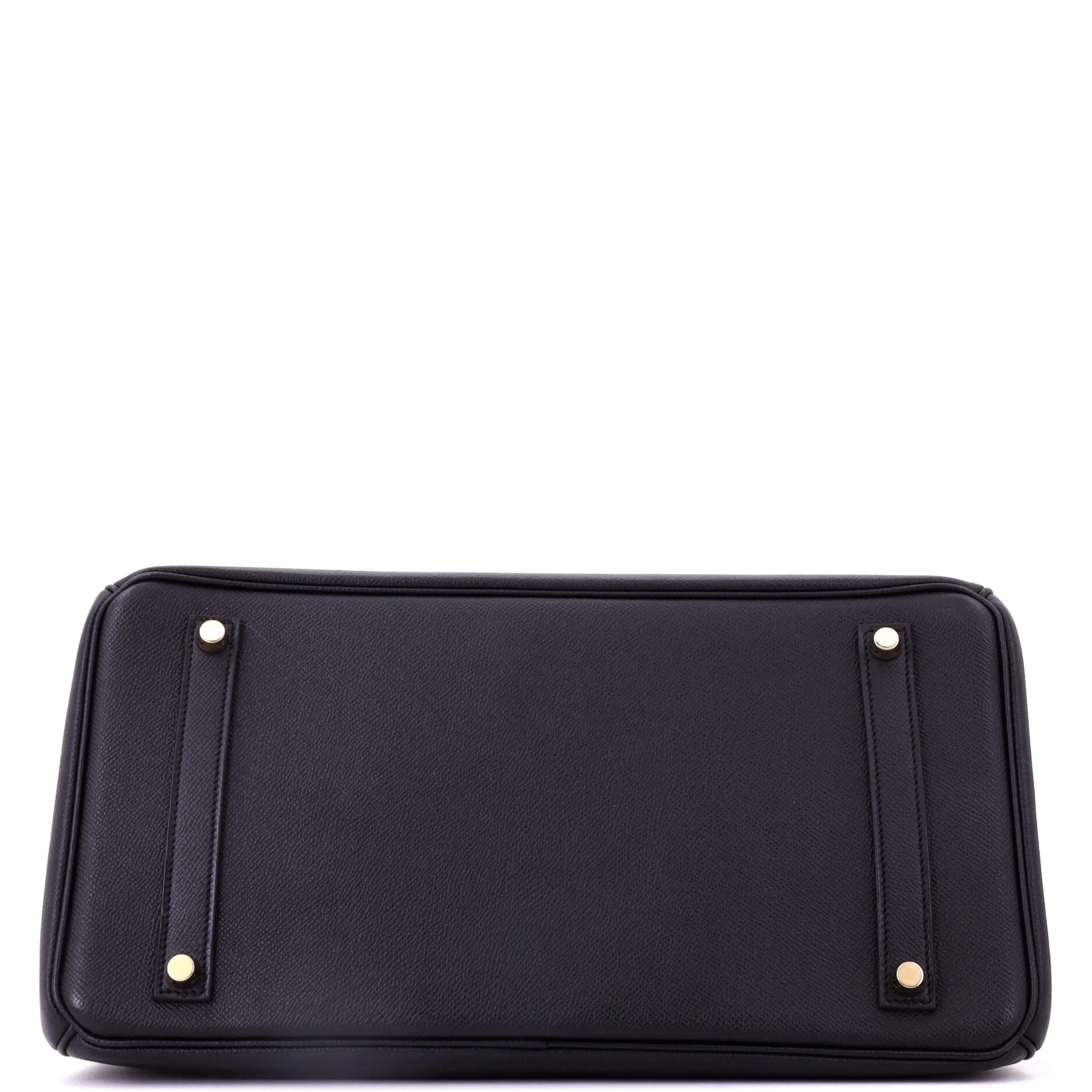 Birkin Handbag Noir Epsom with Gold Hardware 35 - Image 4