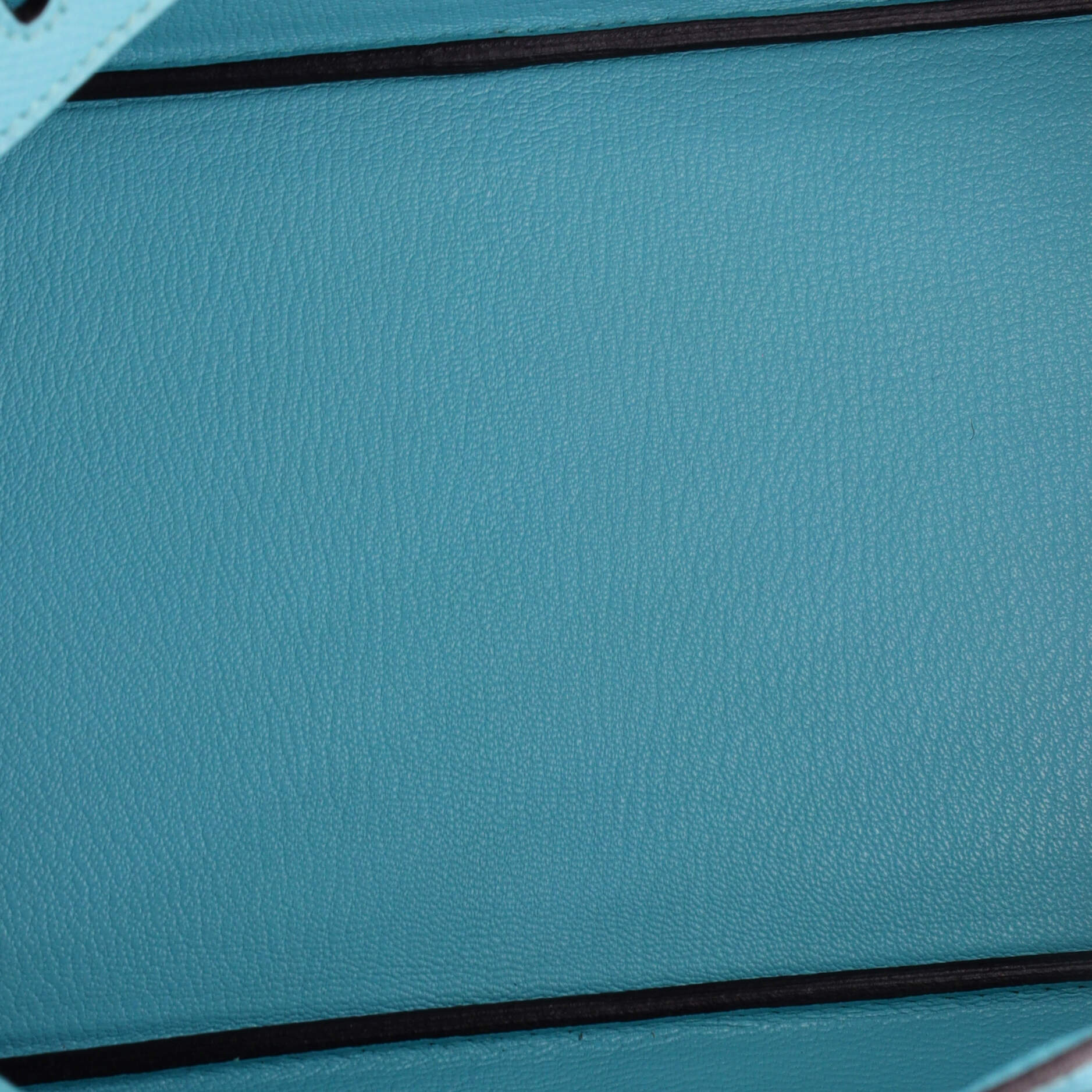 Birkin Handbag Bleu Atoll Epsom with Gold Hardware 30 - Image 5