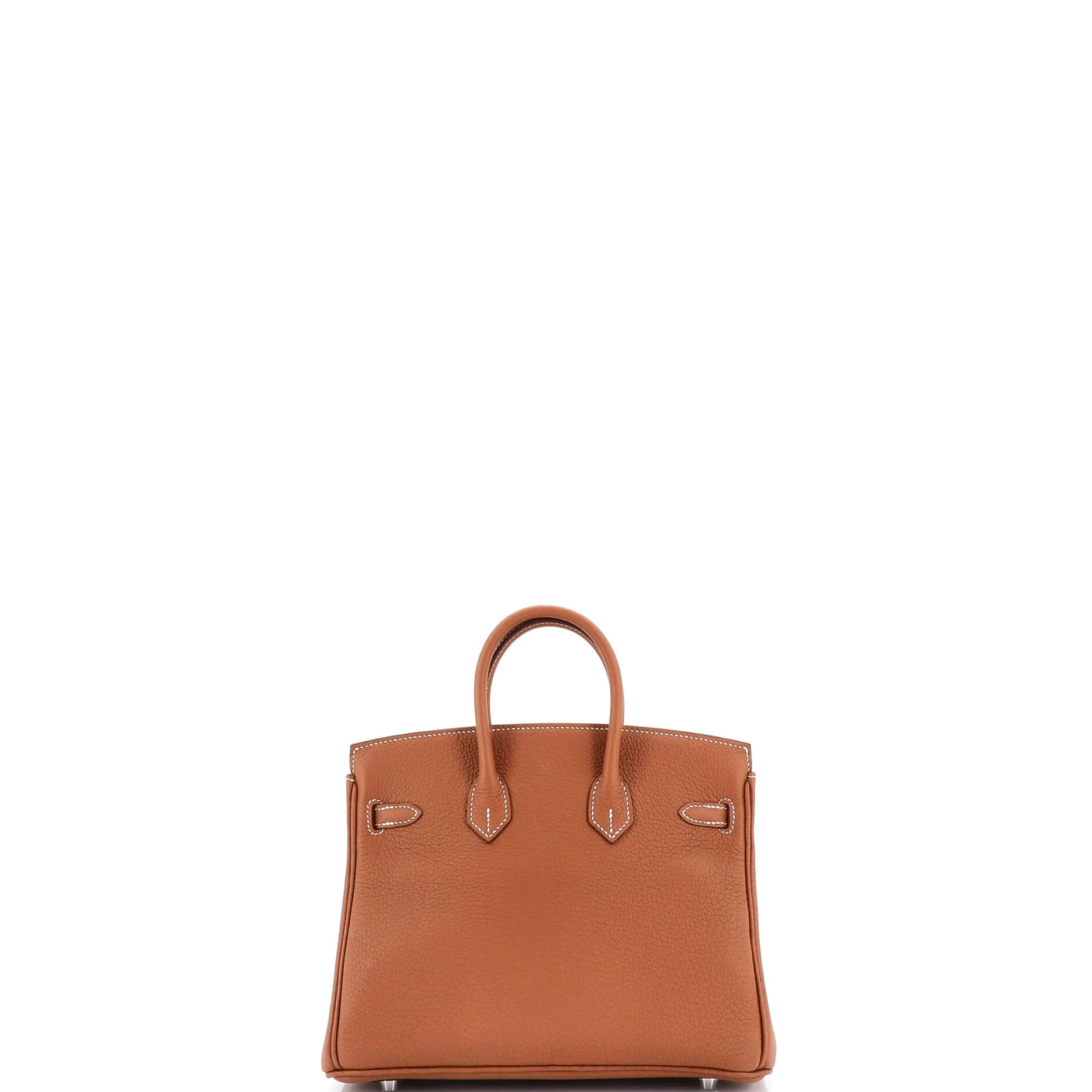 Birkin Handbag Gold Togo with Brushed Palladium Hardware 25 - Image 3