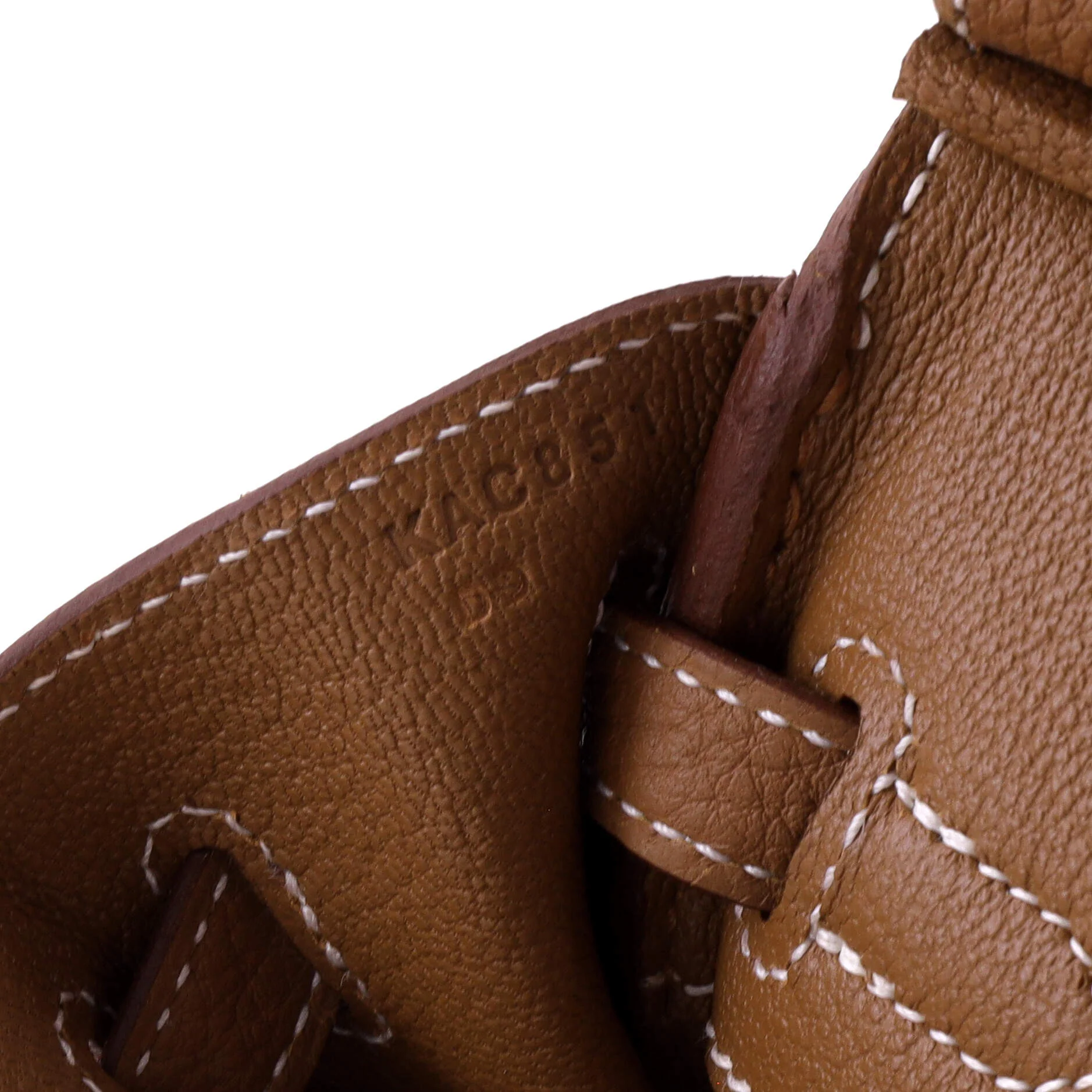 Birkin Handbag Gold Togo with Palladium Hardware 25 - Image 8