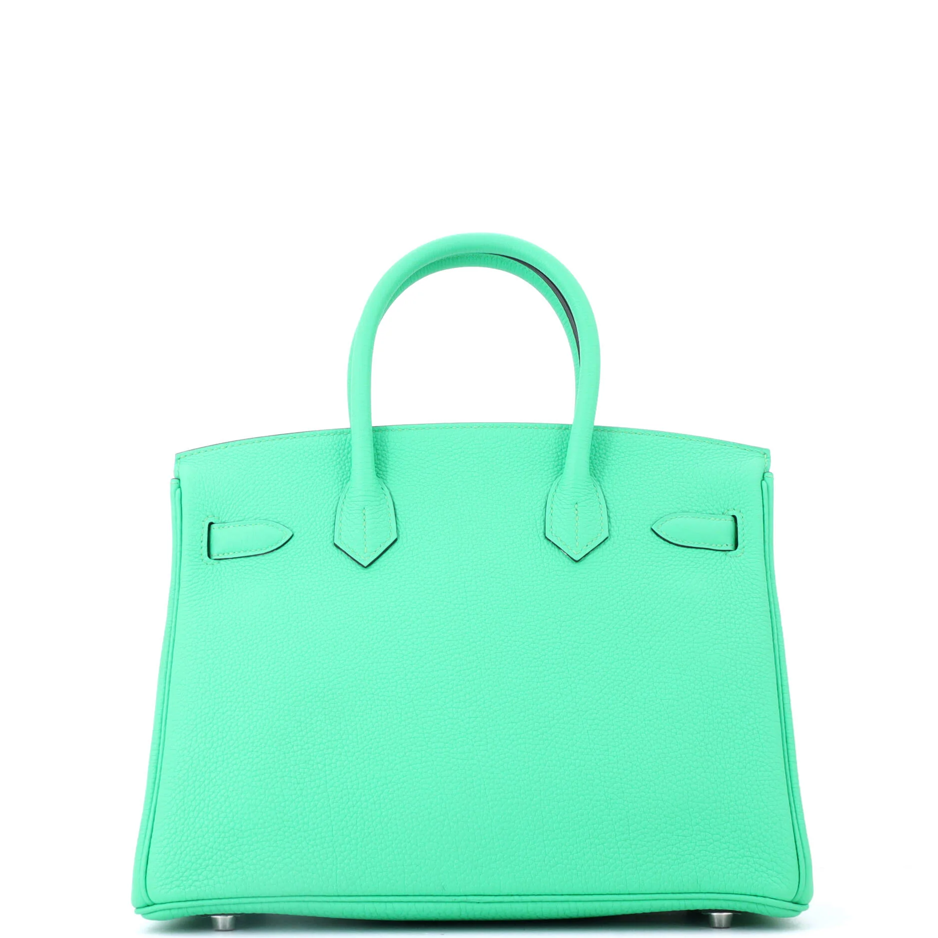 Birkin Handbag Vert Comics Togo with Palladium Hardware 30 - Image 4