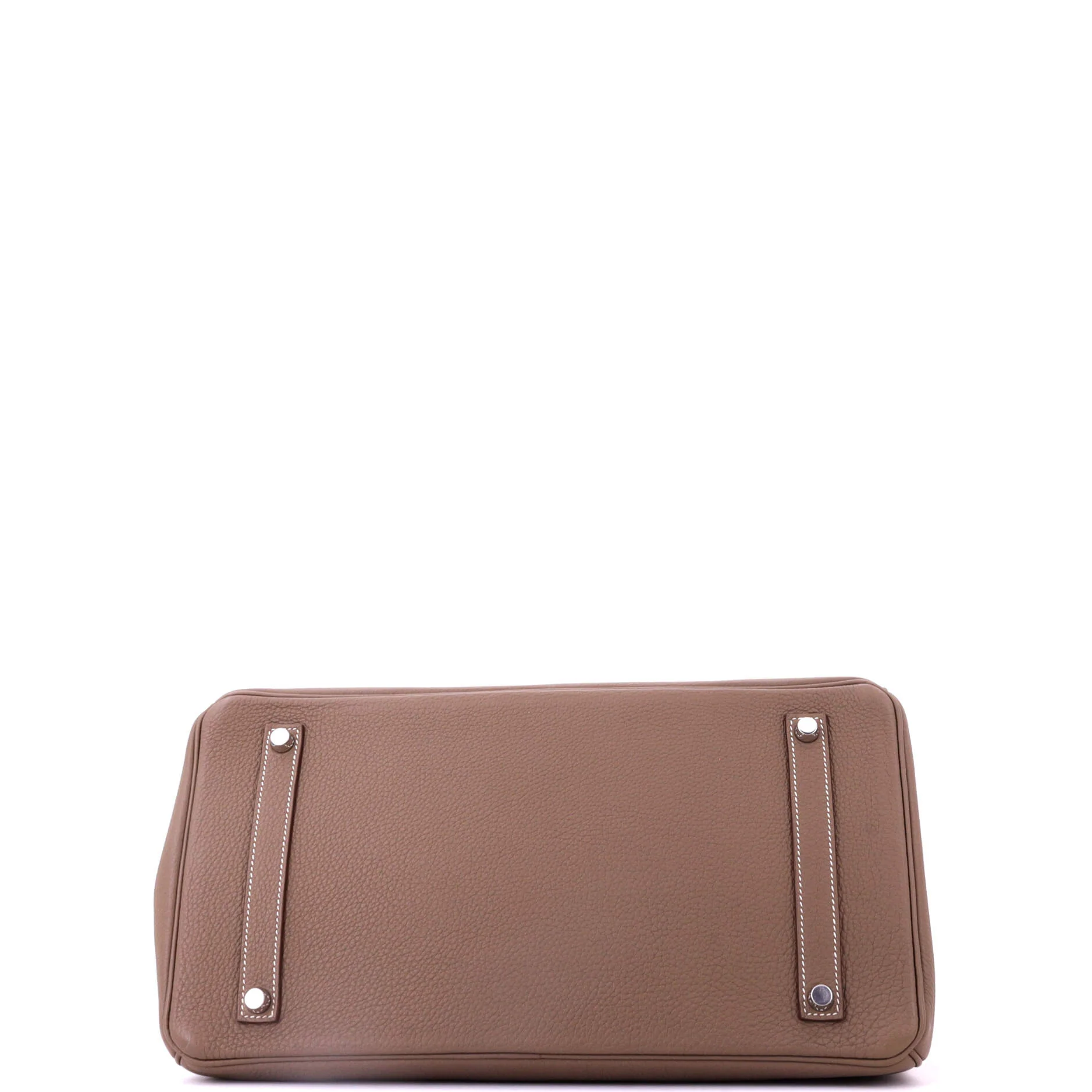 Birkin Handbag Grey Togo with Palladium Hardware 35 - Image 5