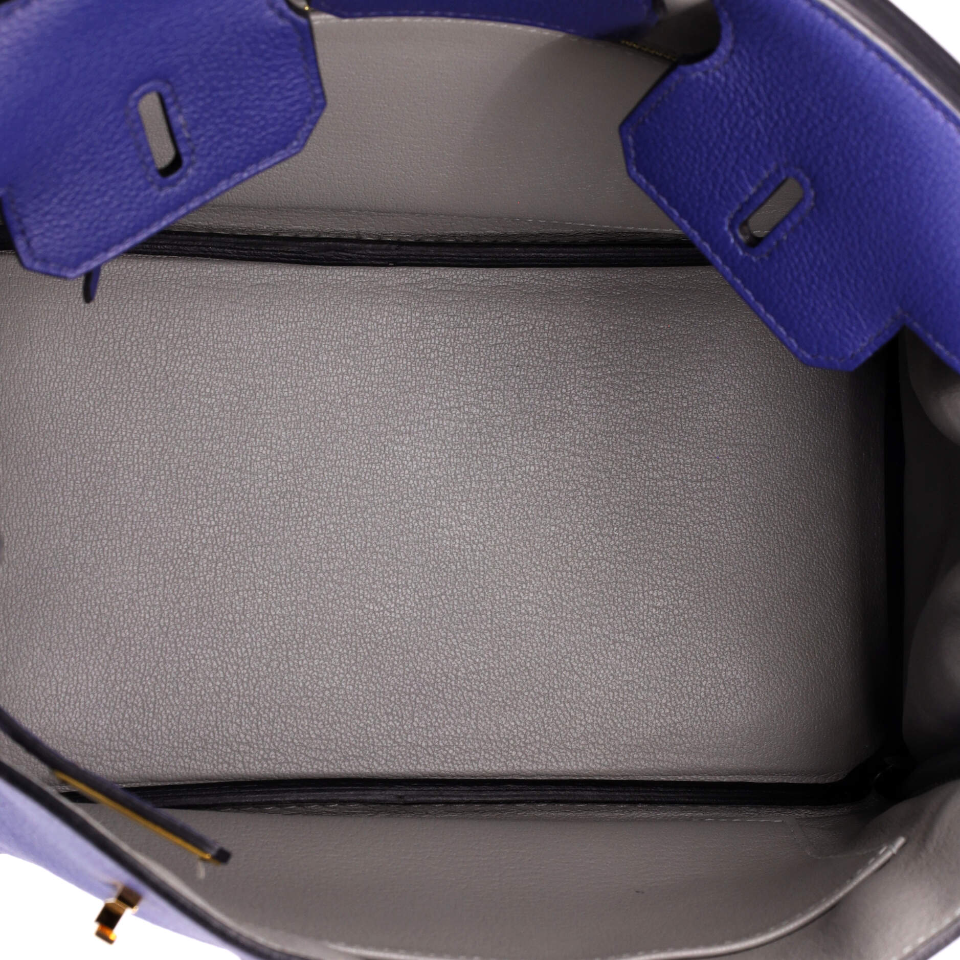 Birkin Handbag Verso Novillo with Gold Hardware 25 - Image 7
