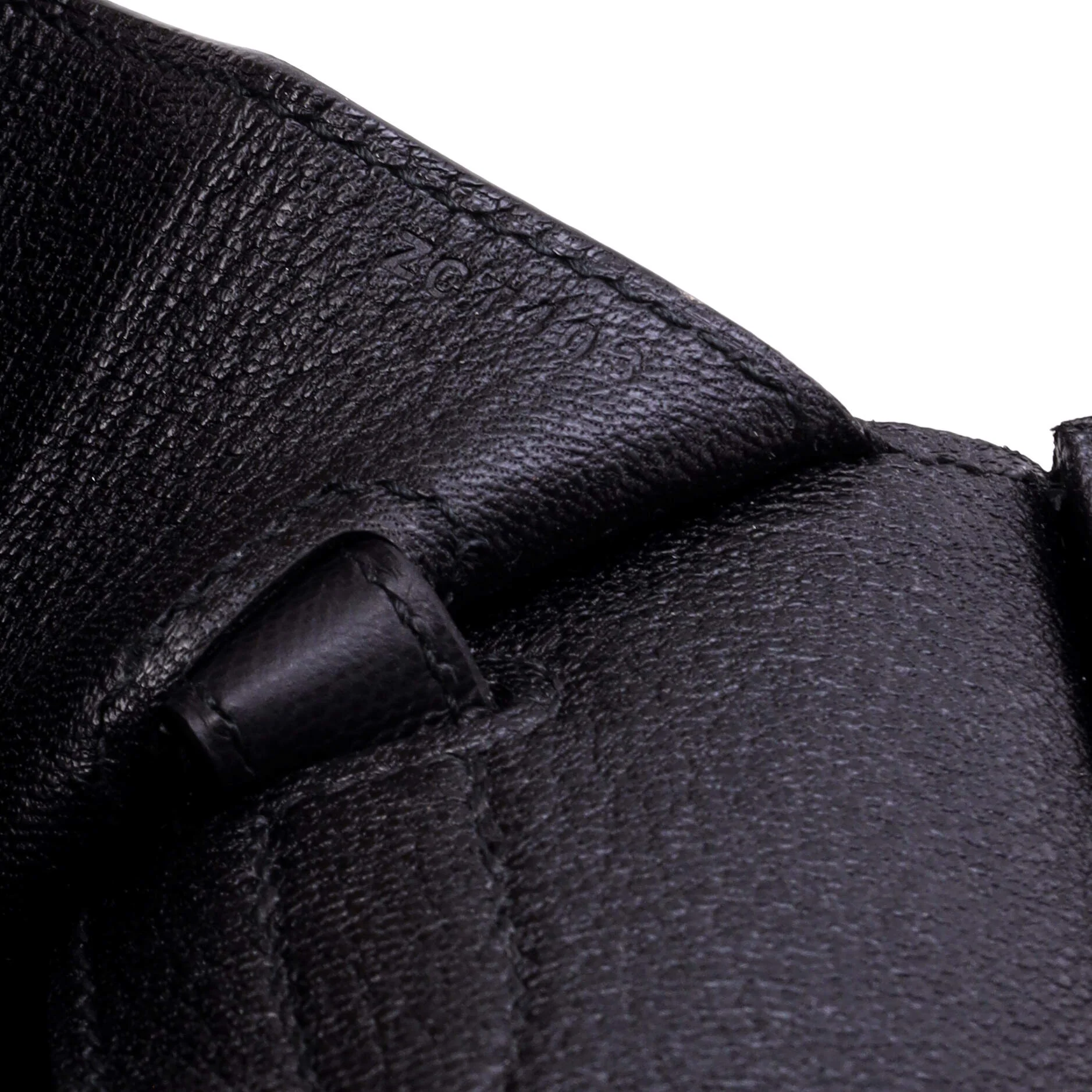 Birkin Sellier Bag Noir Madame with Gold Hardware 30 - Image 8