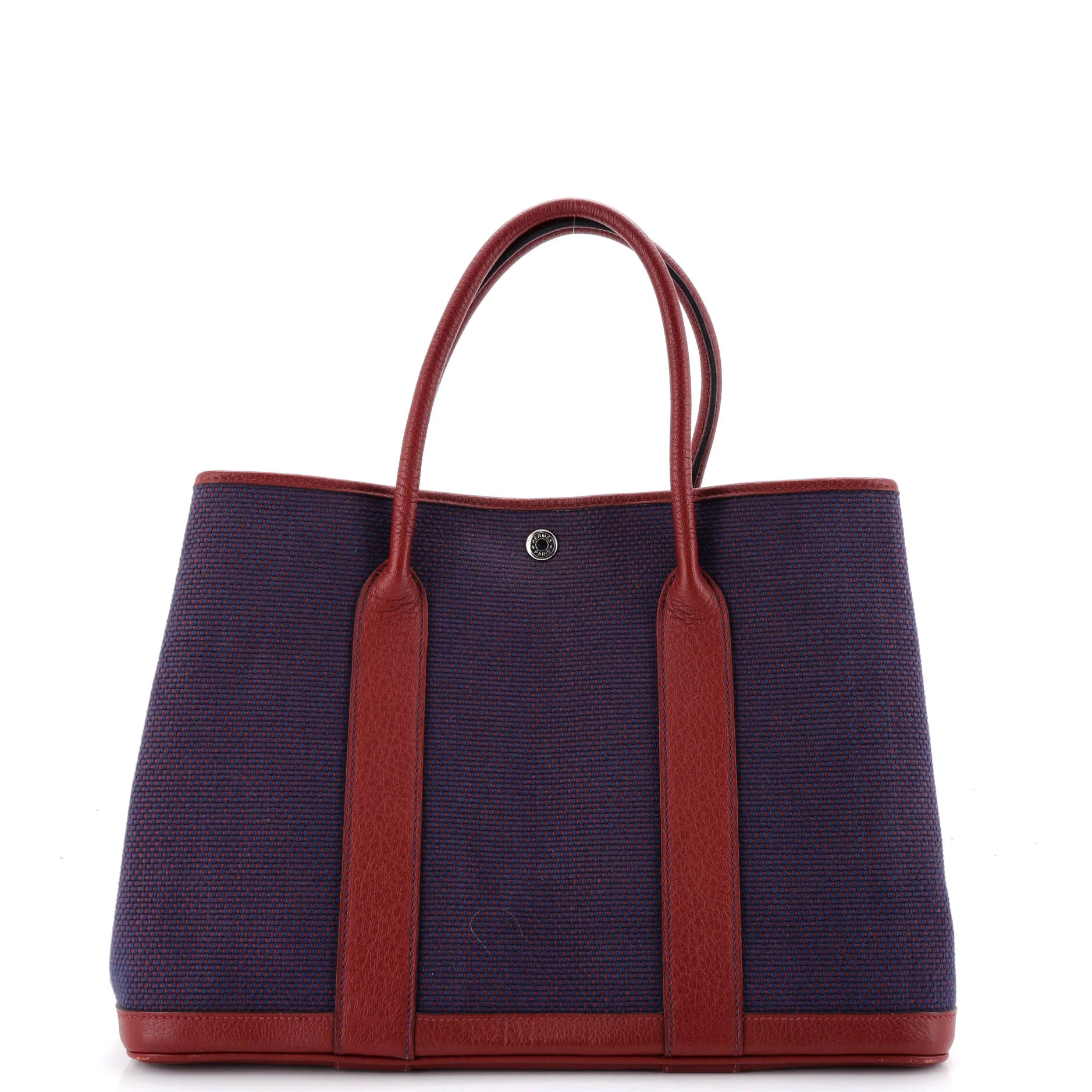 Garden Party Tote Toile and Leather 36