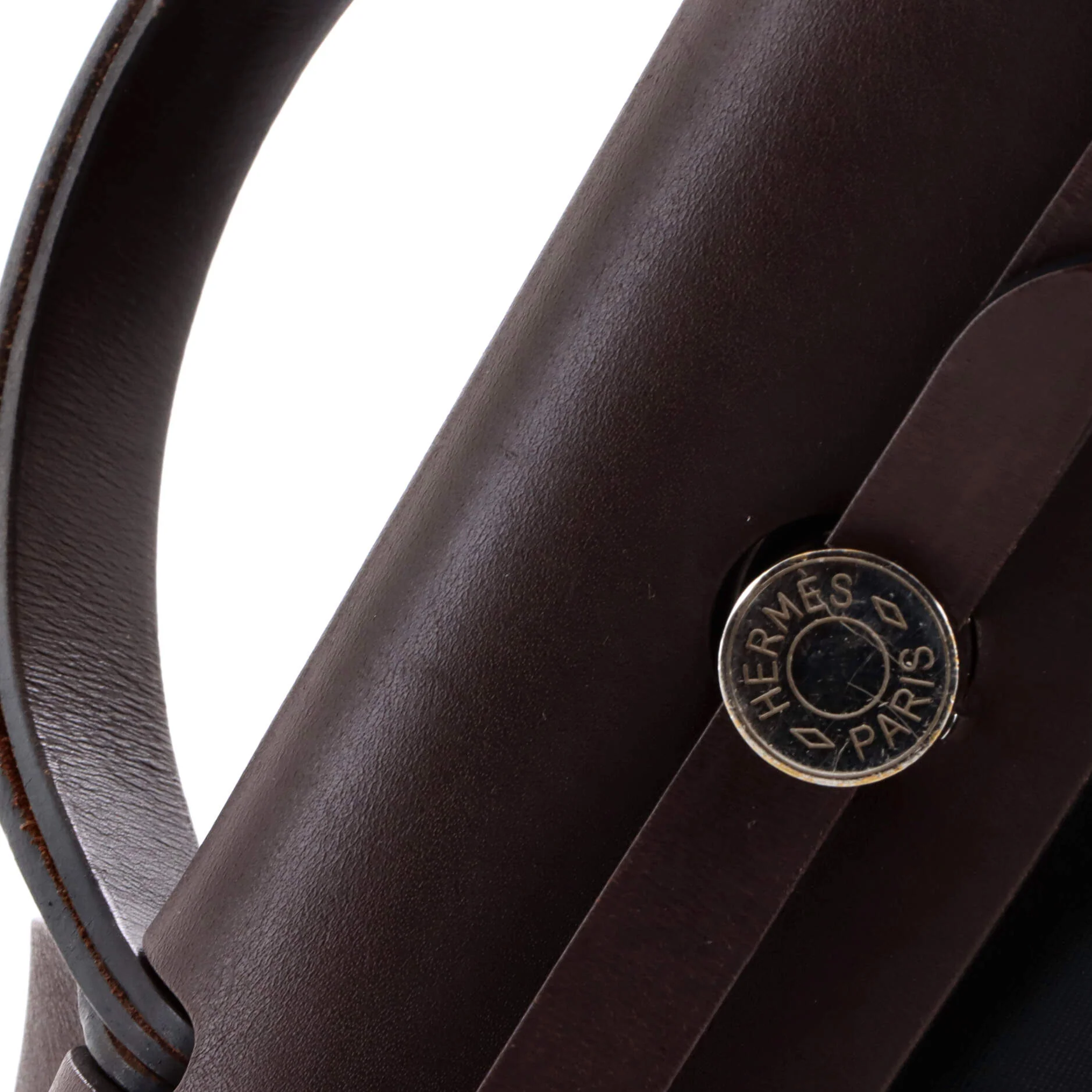 Herbag Zip Leather and Toile 31 - Image 7