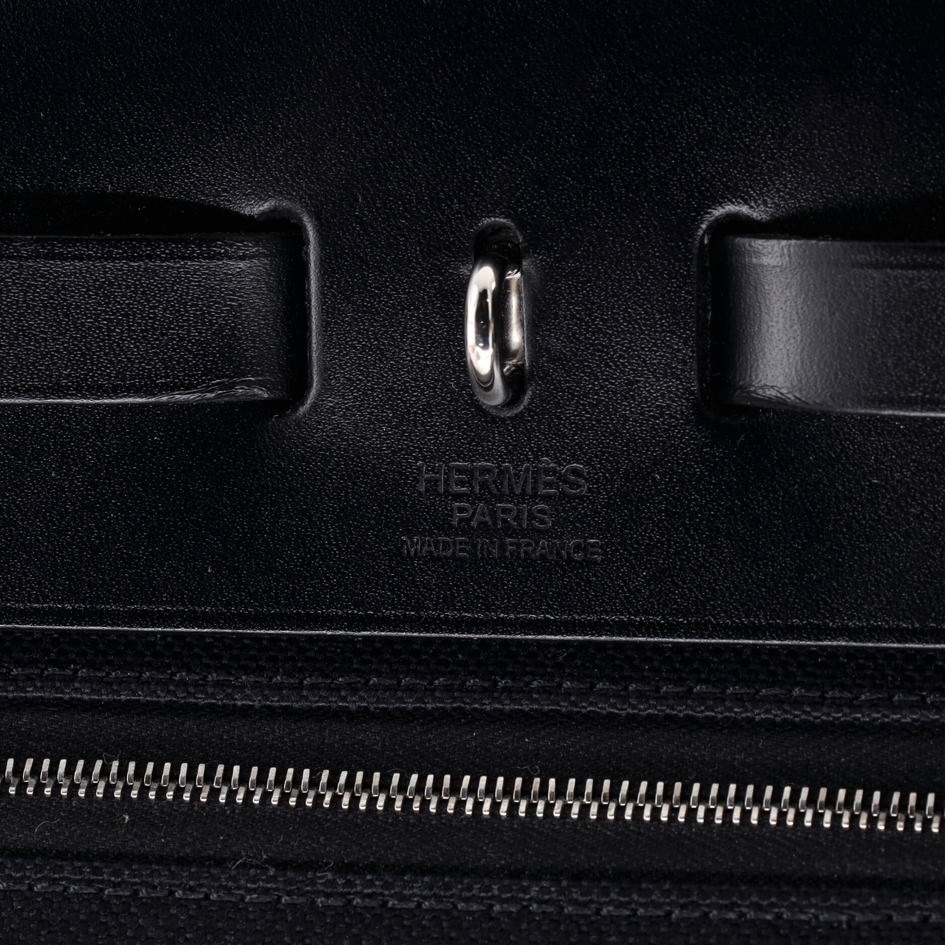 Herbag Zip Leather and Toile 31 - Image 7