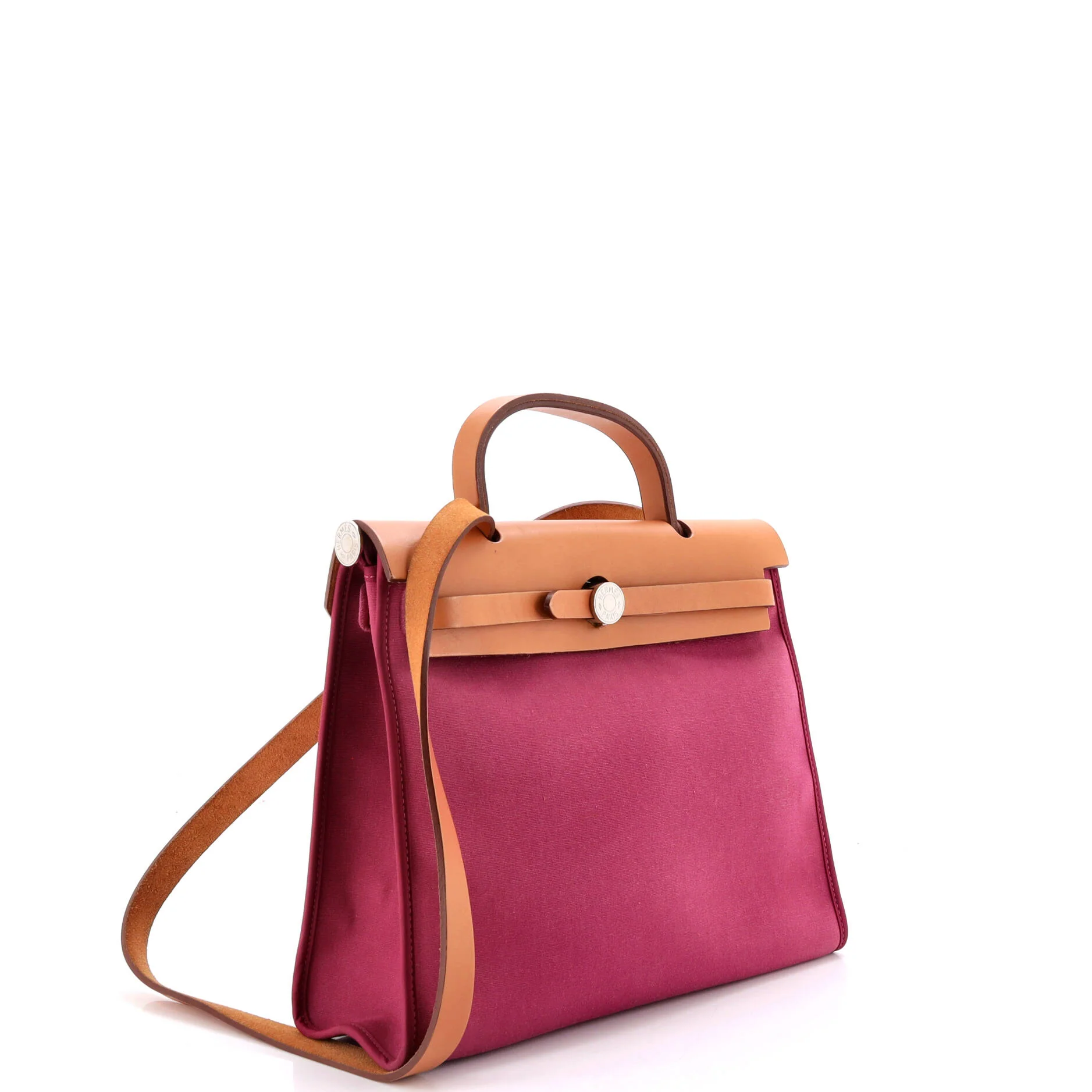 Herbag Zip Leather and Toile 31 - Image 3