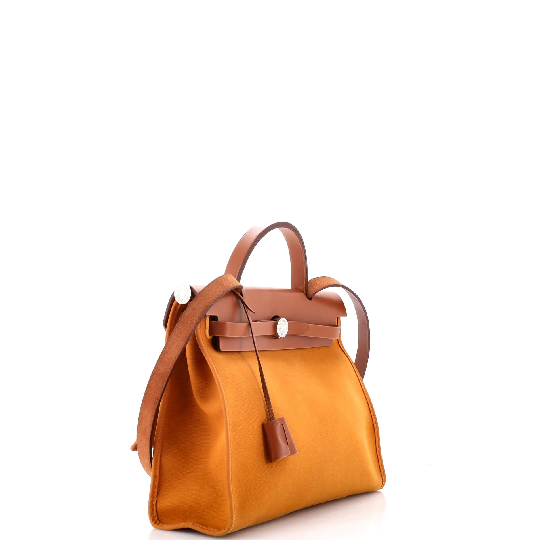 Herbag Zip Leather and Toile 31 - Image 3