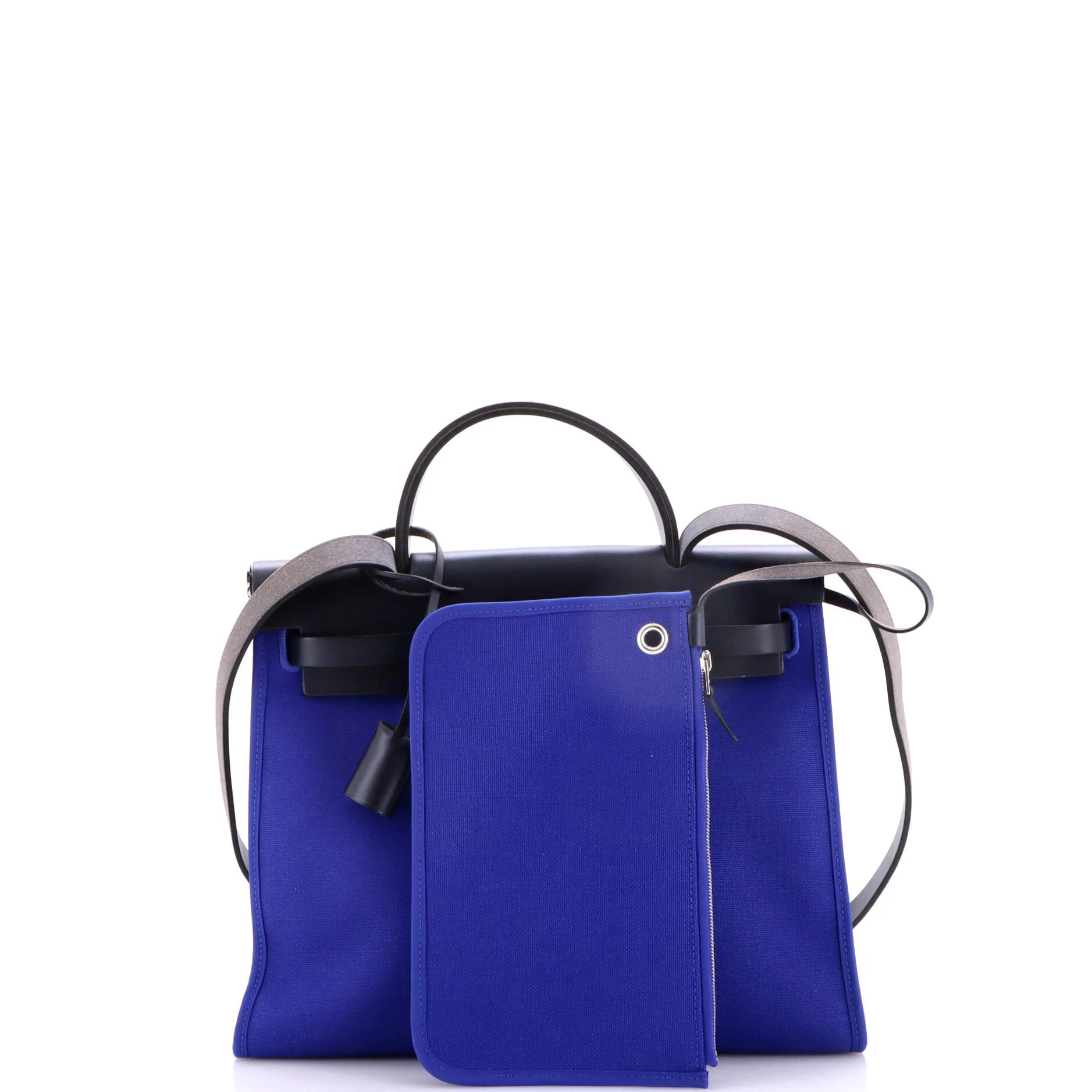 Herbag Zip Leather and Toile 31 - Image 2