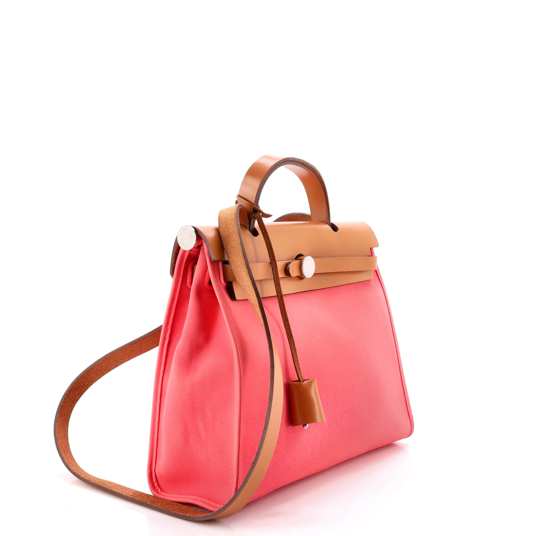 Herbag Zip Leather and Toile 31 - Image 3
