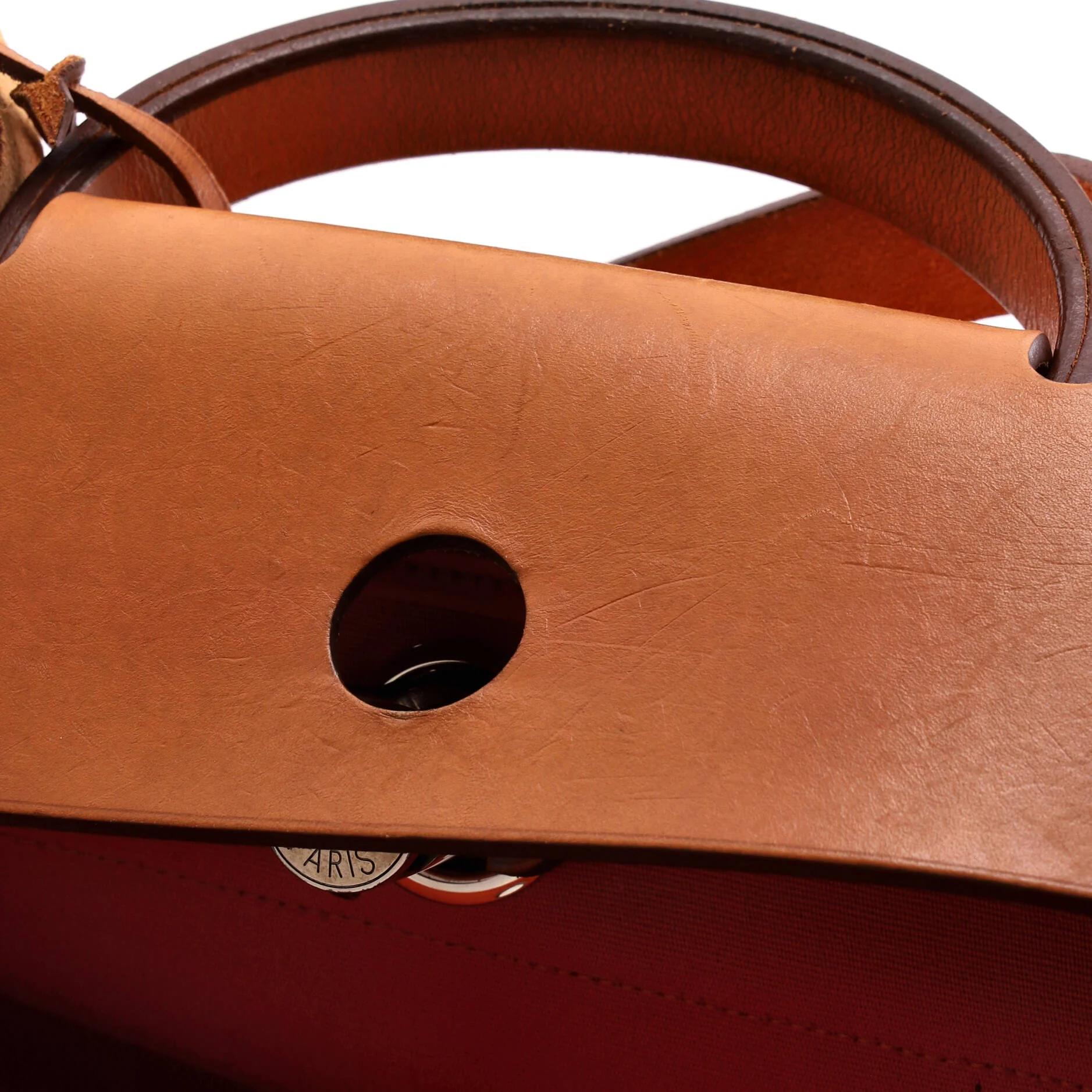 Herbag Zip Leather and Toile 39 - Image 7