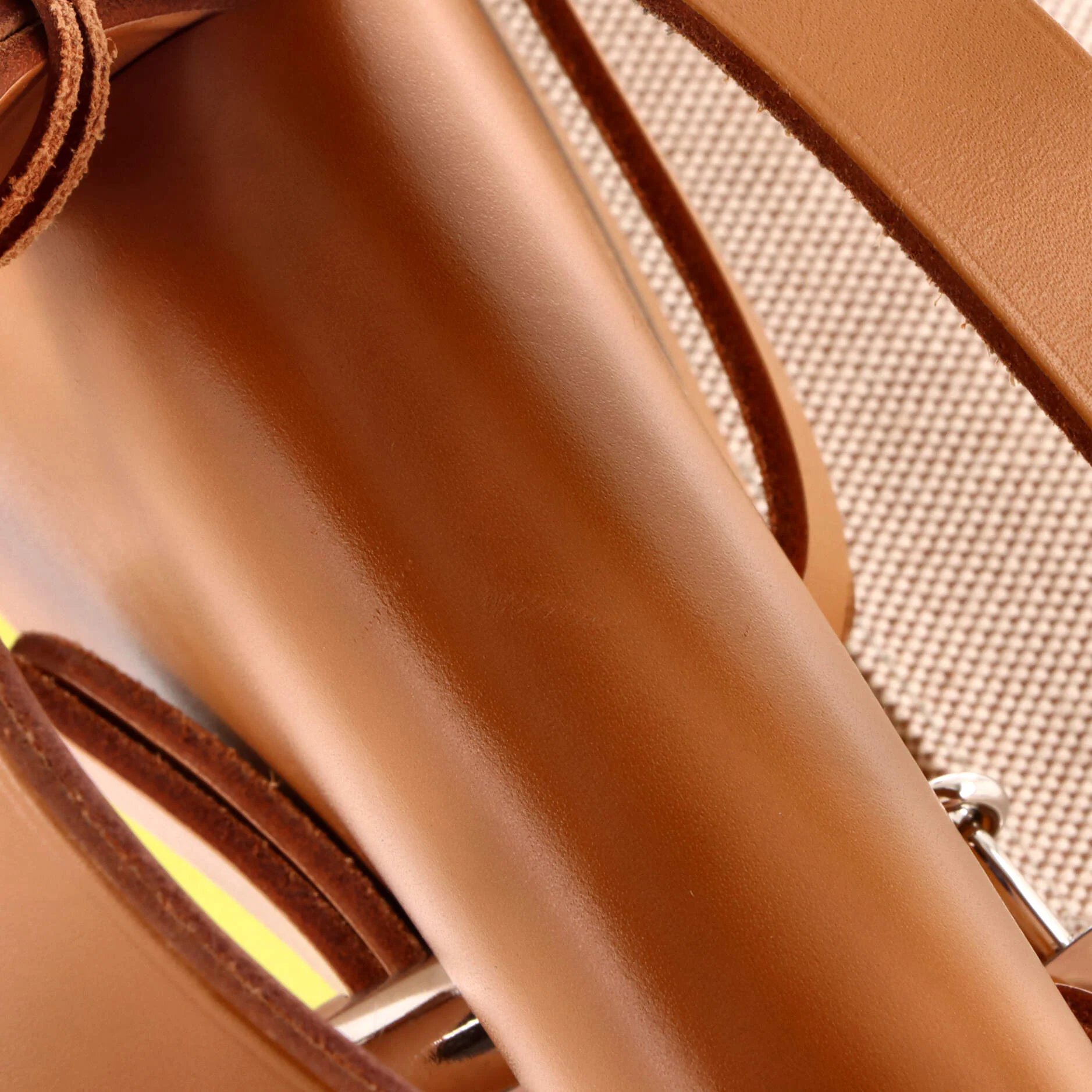 Herbag Zip Leather and Toile 39 - Image 7
