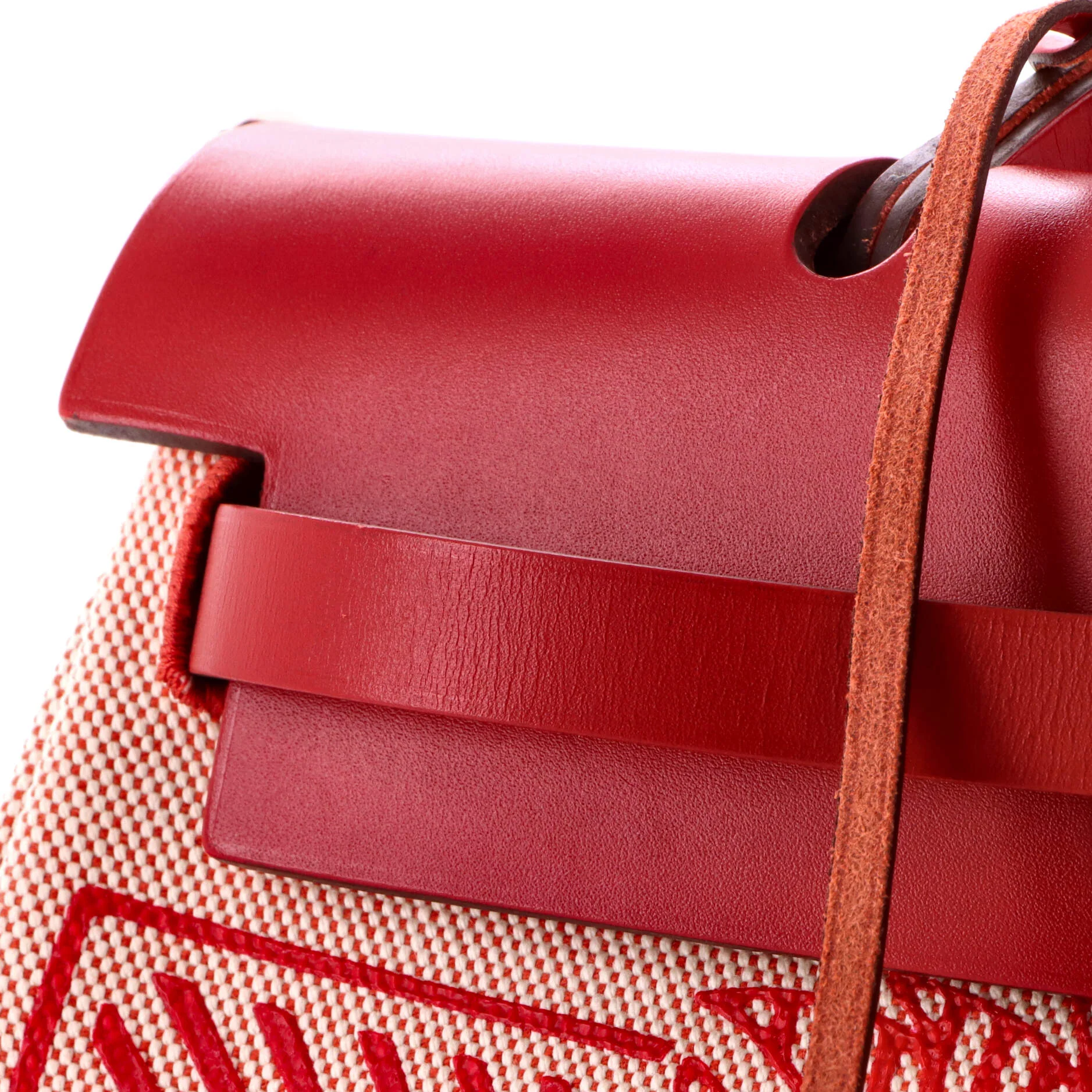 Herbag Zip Pegase Pop Toile and Leather 31 - Image 7