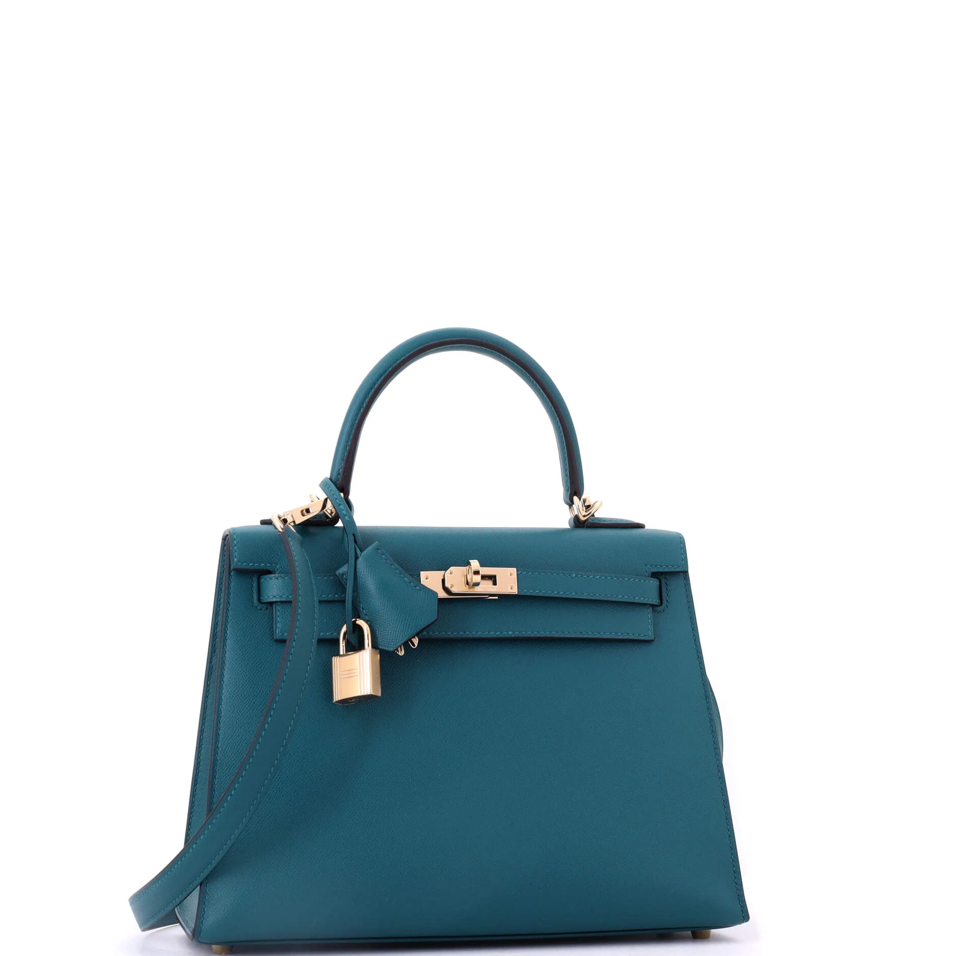 Kelly Handbag Verso Madame with Permabrass Hardware 25 - Image 3