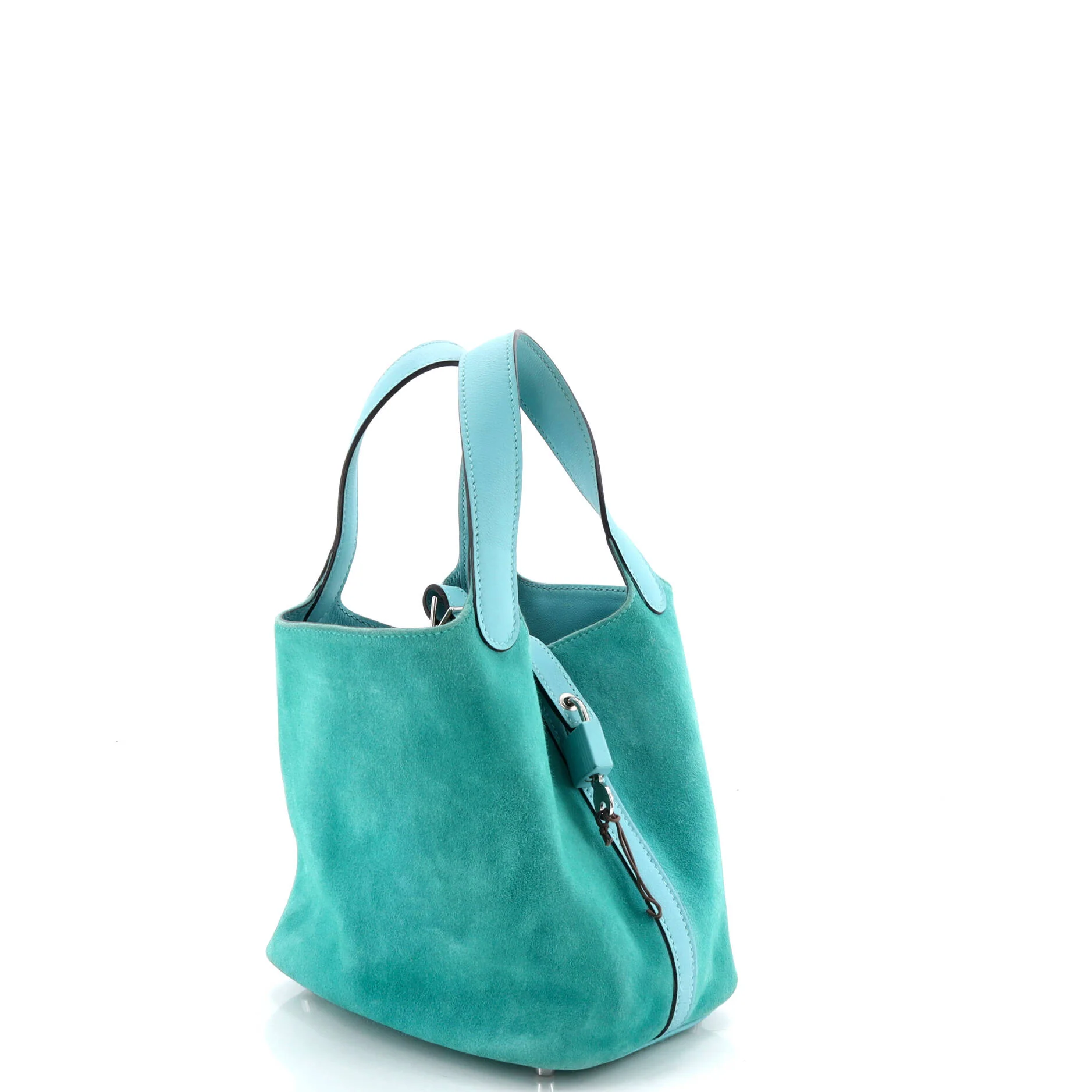 Picotin Lock Bag Doblis Suede and Swift PM - Image 2