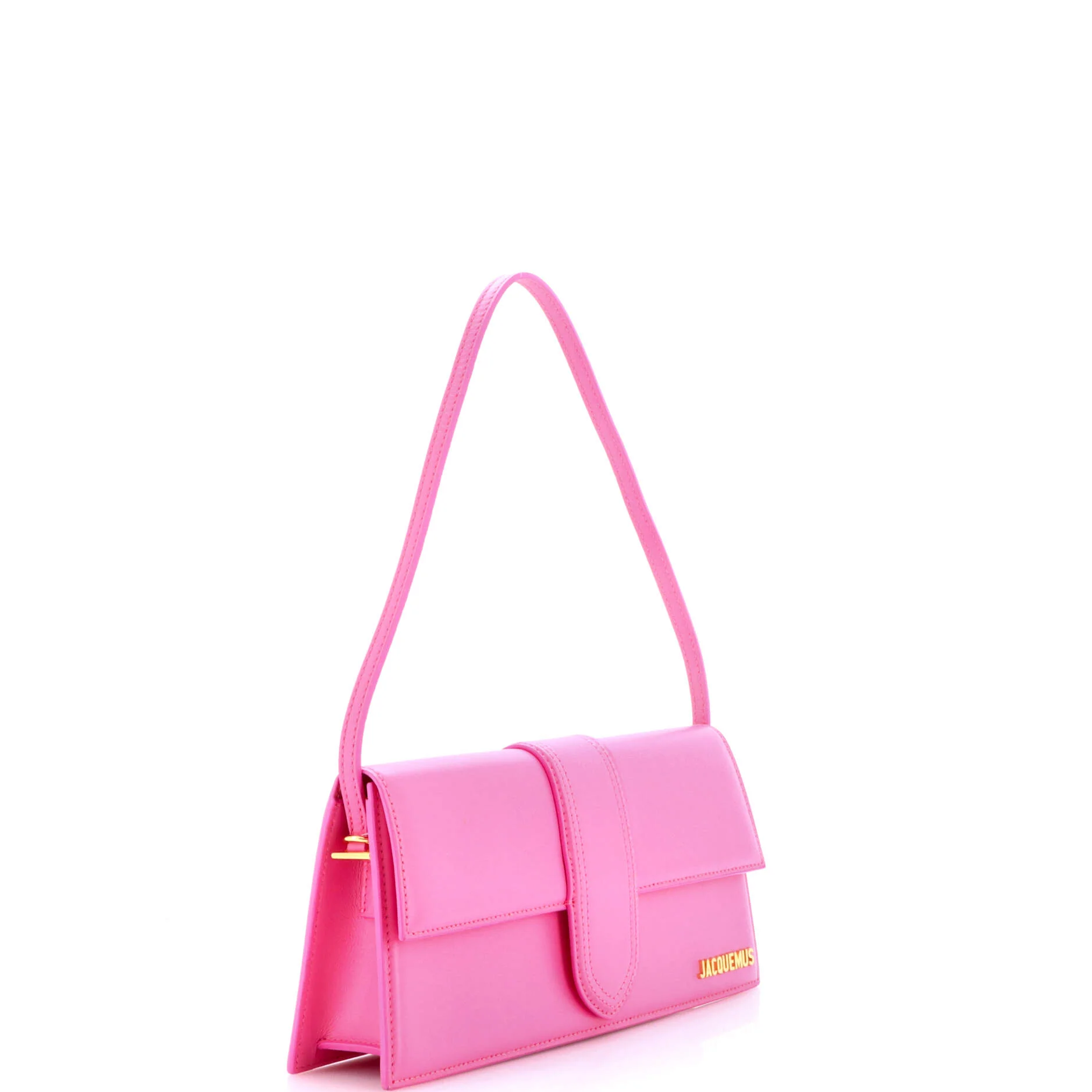 Le Bambino Flap Shoulder Bag Leather Long - Image 2