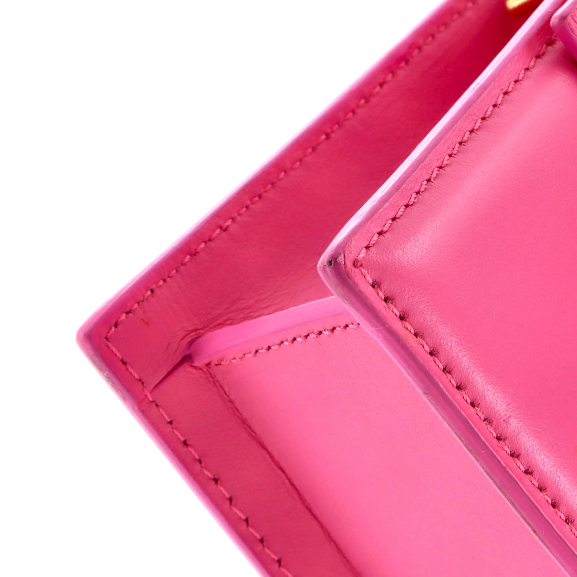 Le Bambino Flap Shoulder Bag Leather Long - Image 6