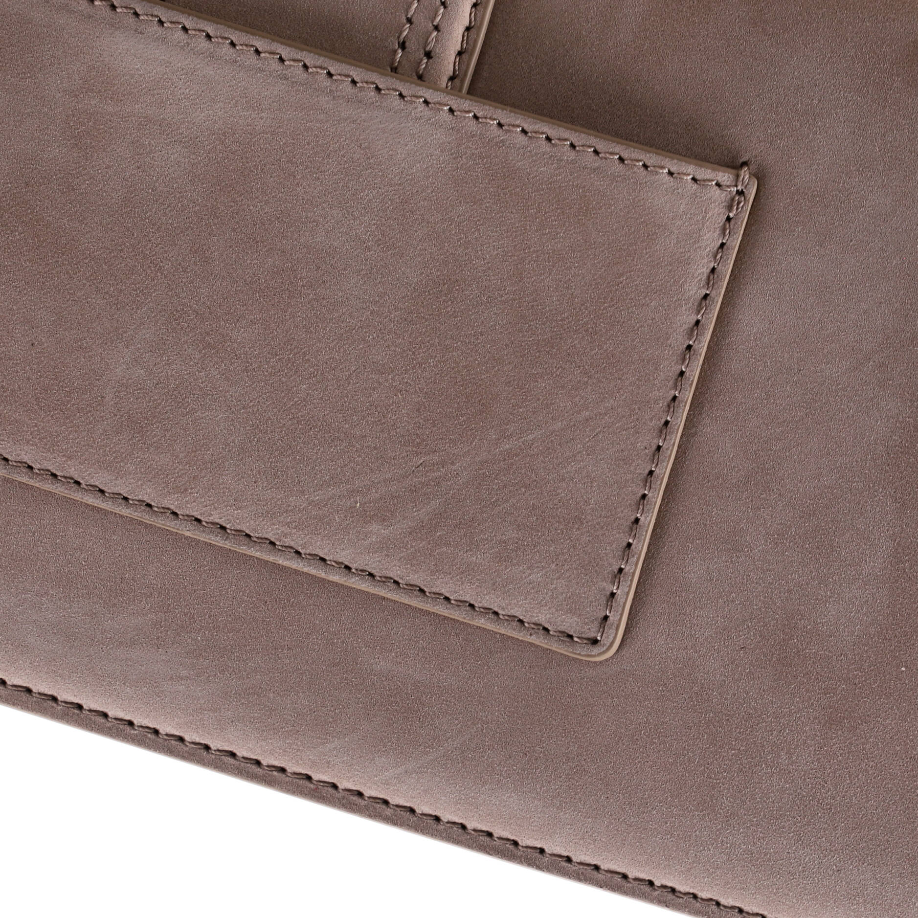 Le Bambino Flap Shoulder Bag Suede Long - Image 7