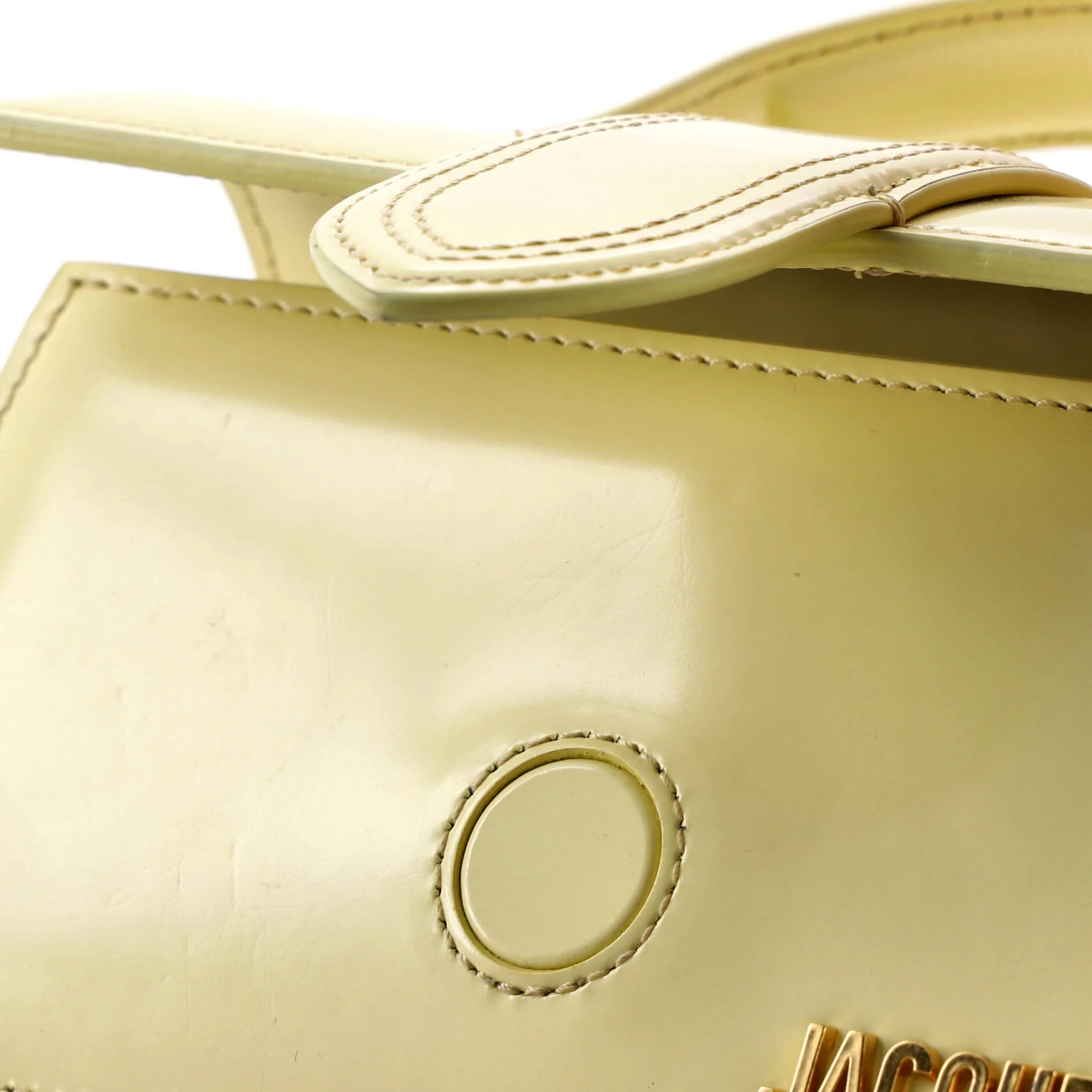 Le Bambino Top Handle Flap Bag Leather - Image 6