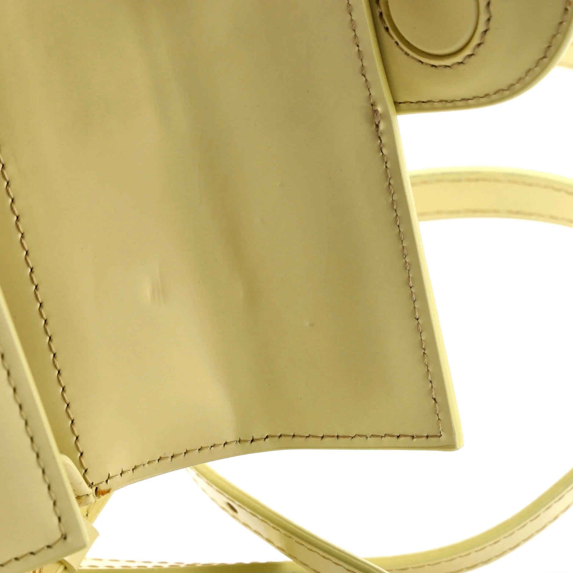 Le Bambino Top Handle Flap Bag Leather - Image 8
