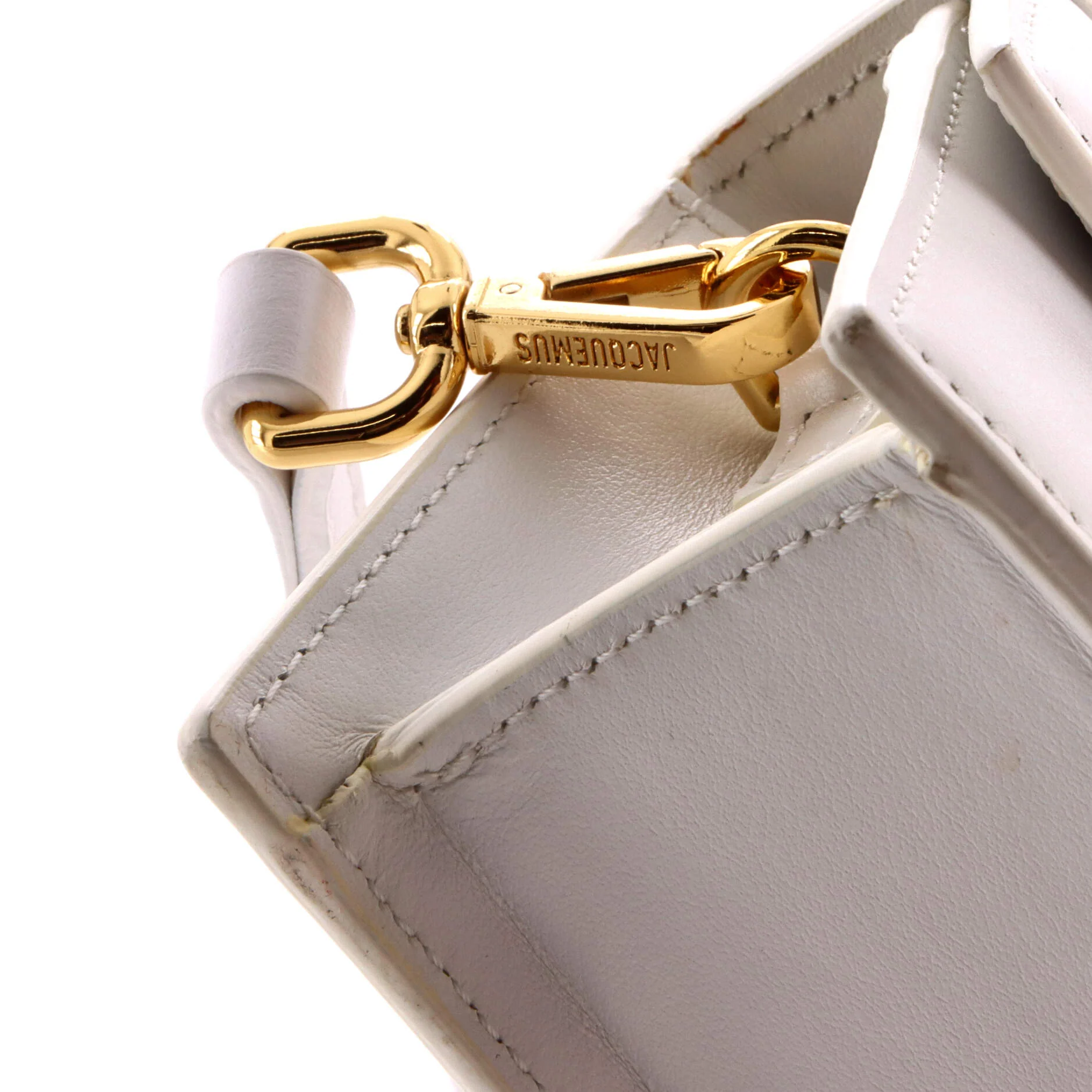 Le Bambino Top Handle Flap Bag Leather - Image 6