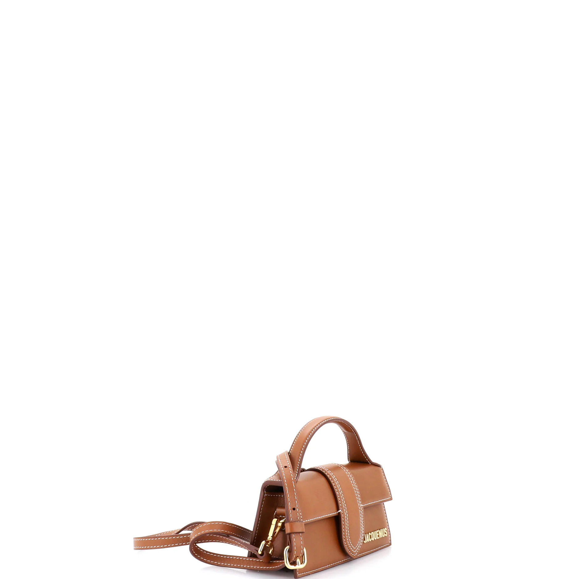 Le Bambino Top Handle Flap Bag Leather - Image 2