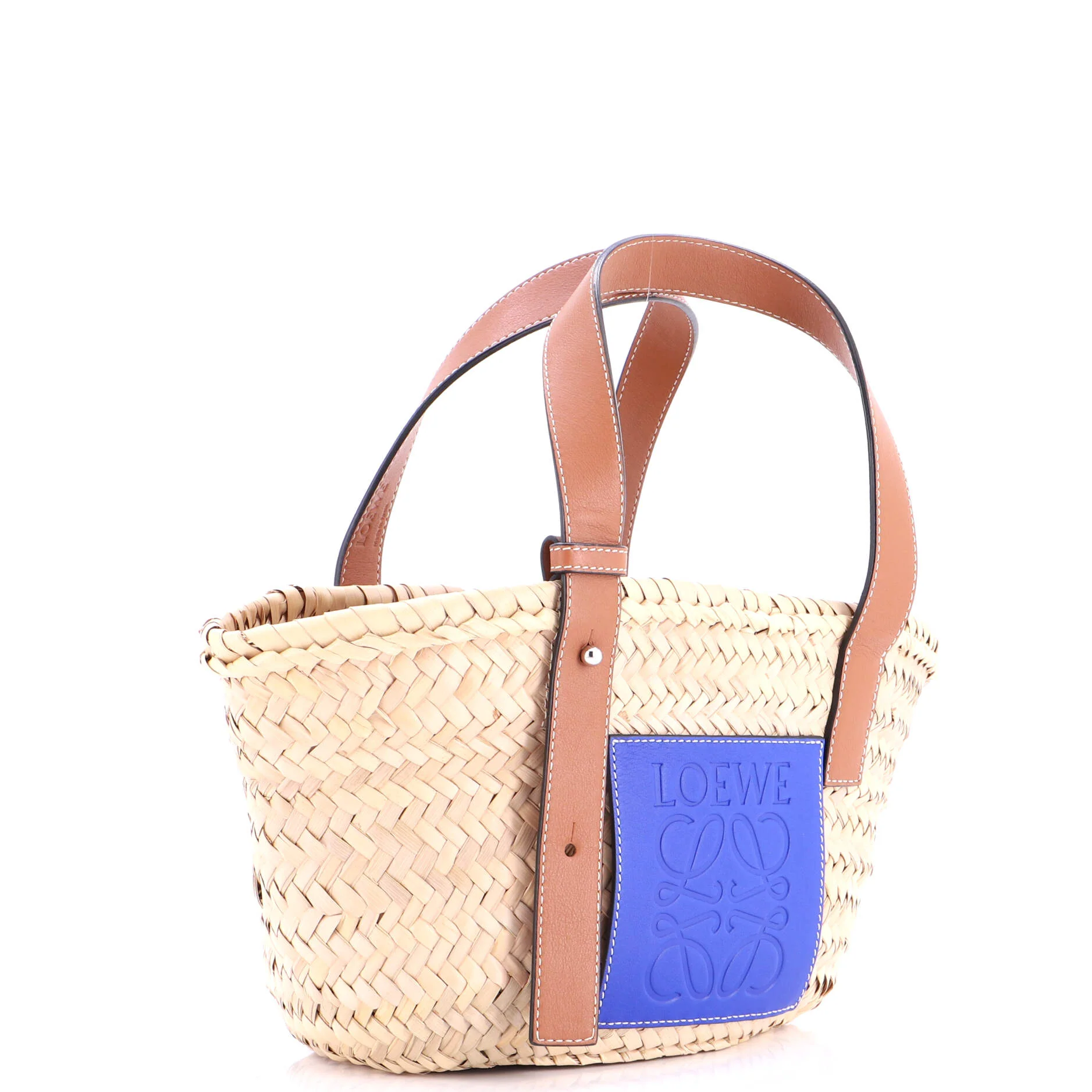 Basket Tote Raffia Small - Image 2