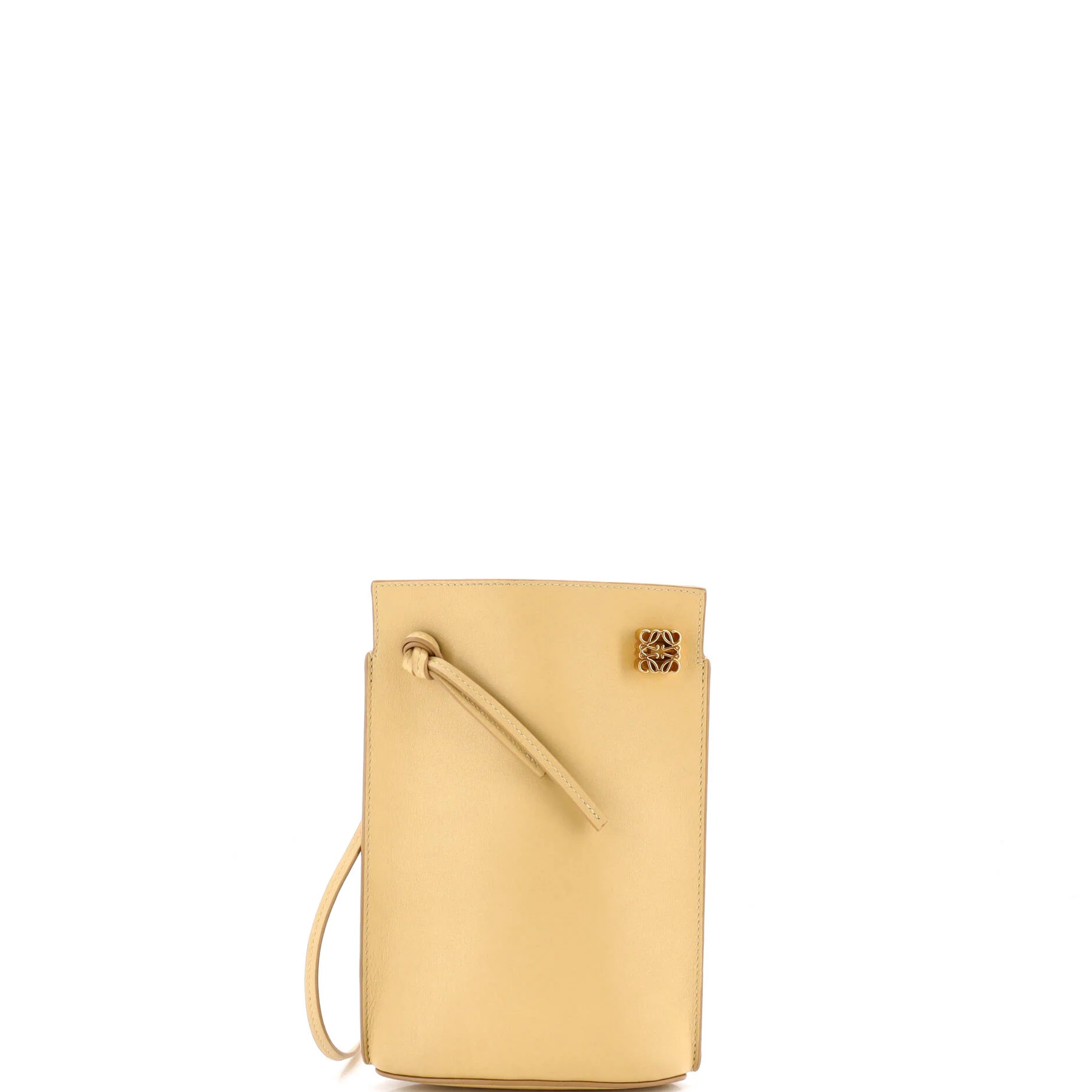 Dice Pocket Crossbody Bag Leather