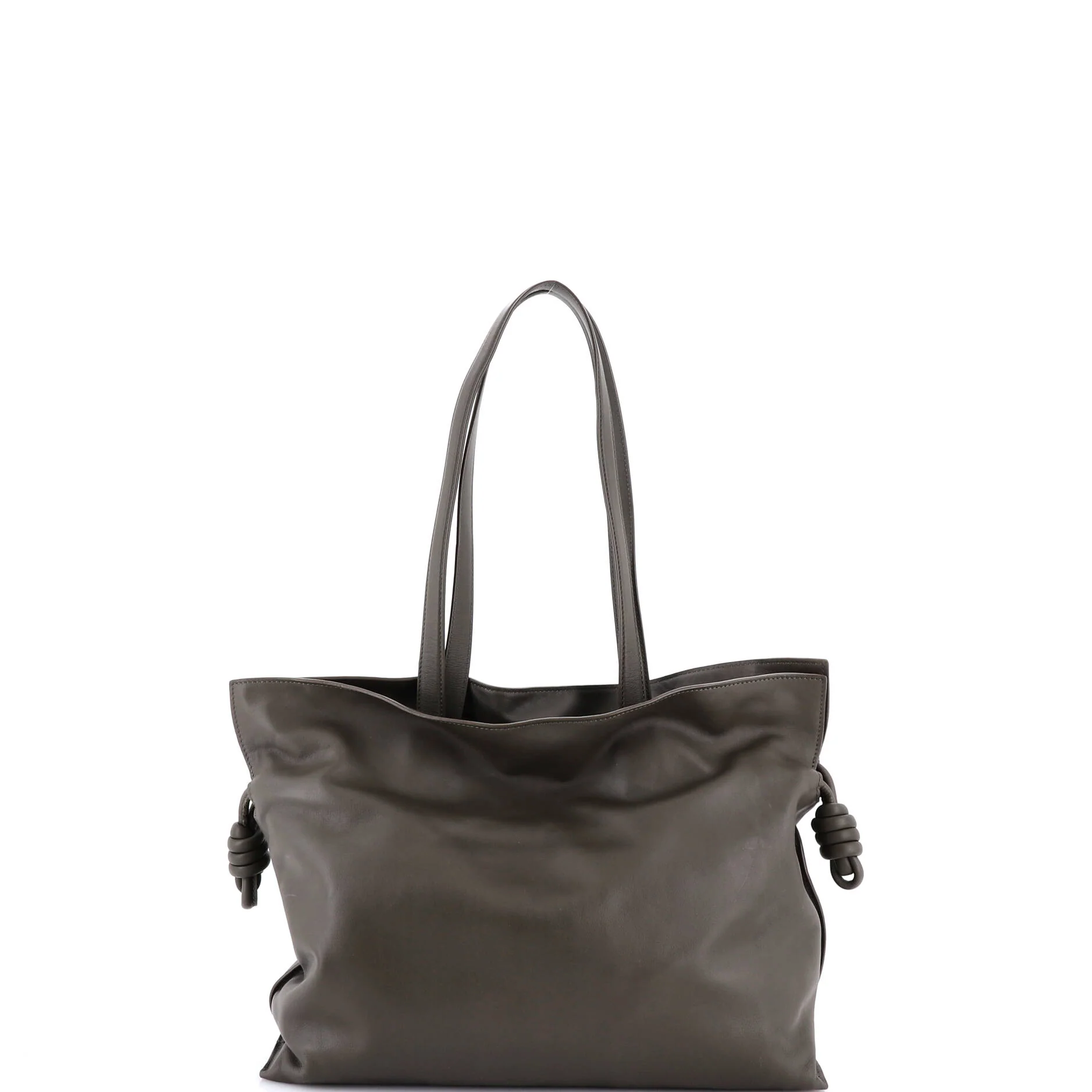 Flamenco Knot Bag Leather Large - Image 3