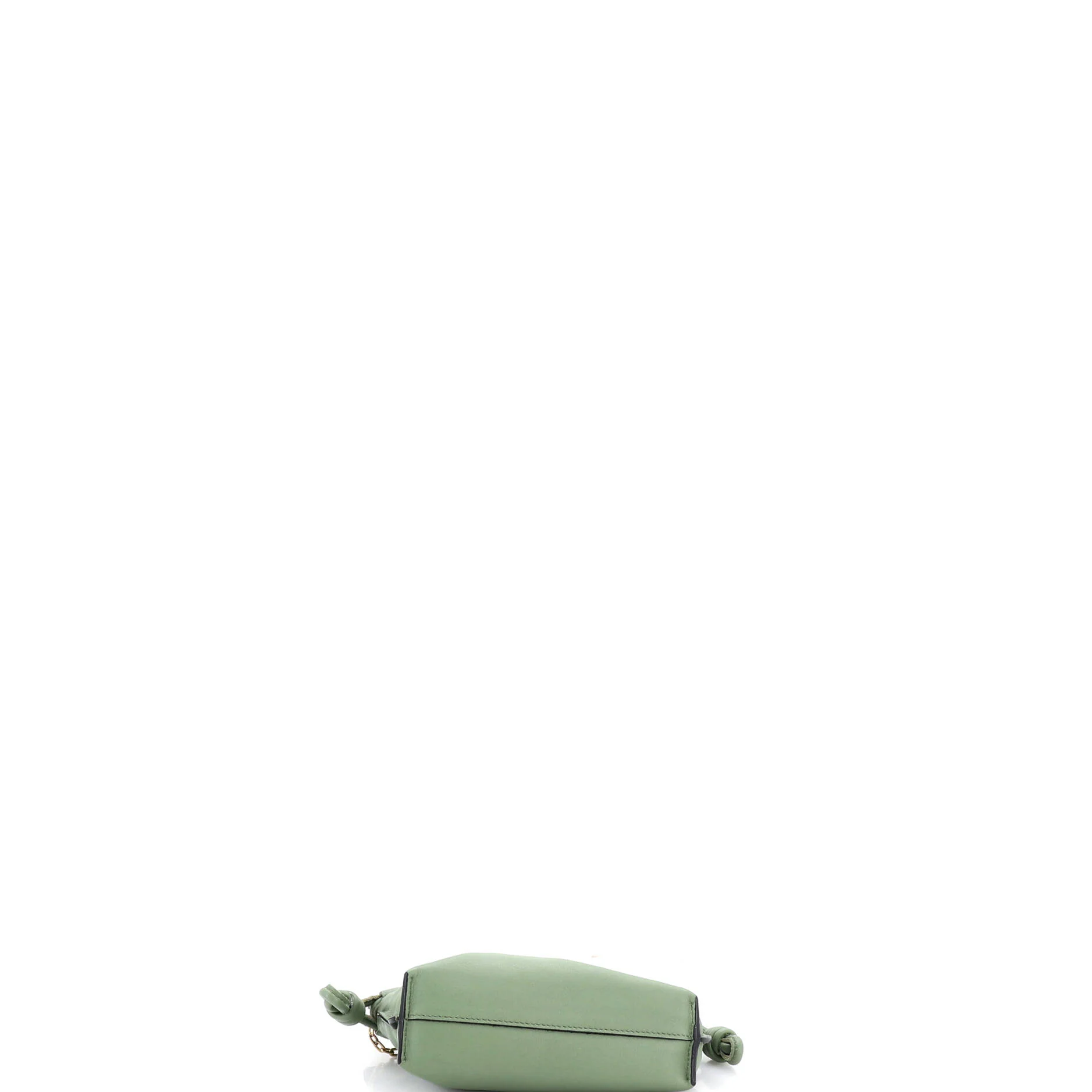 Flamenco Knot Chain Clutch Leather Nano - Image 4