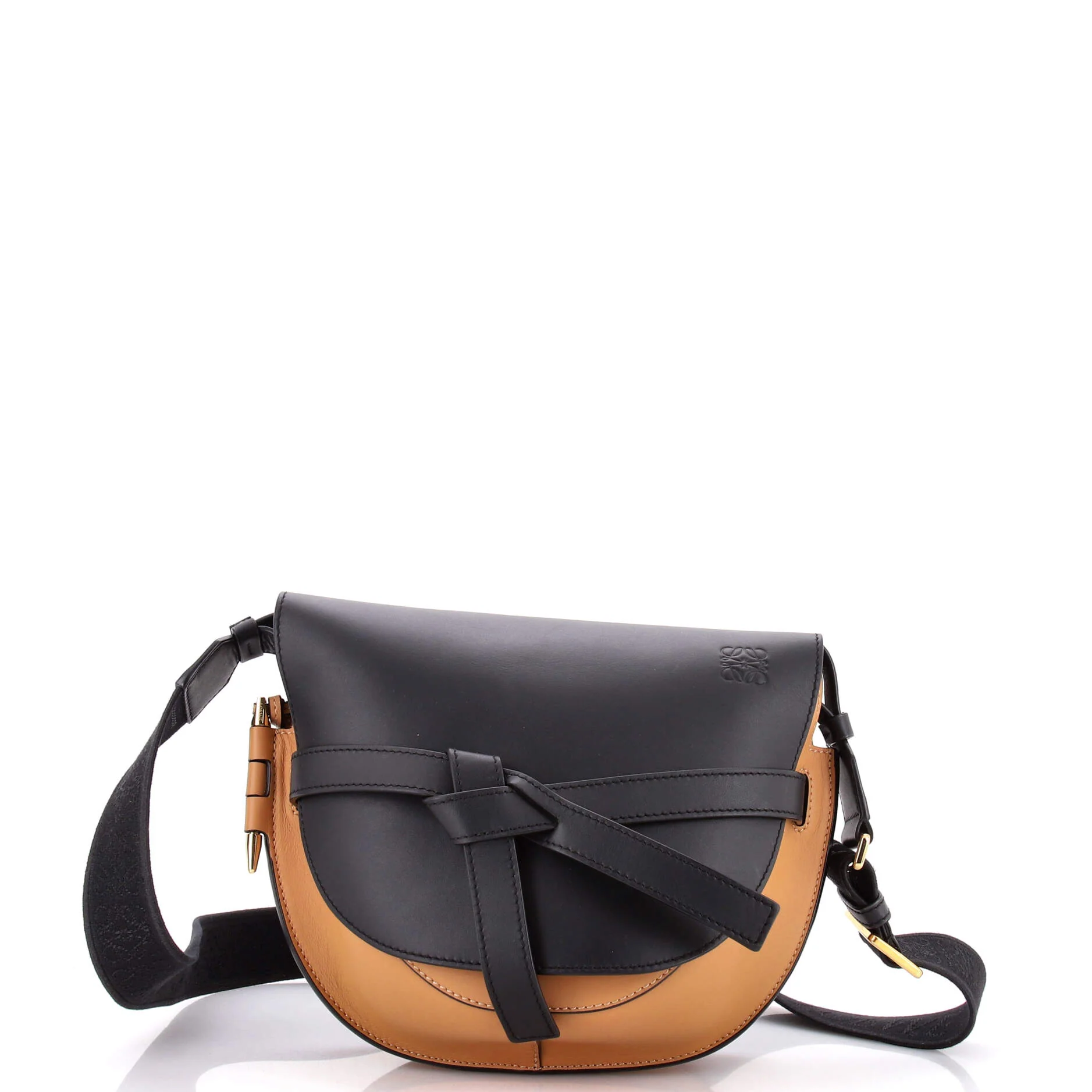 Gate Dual Shoulder Bag Leather Small