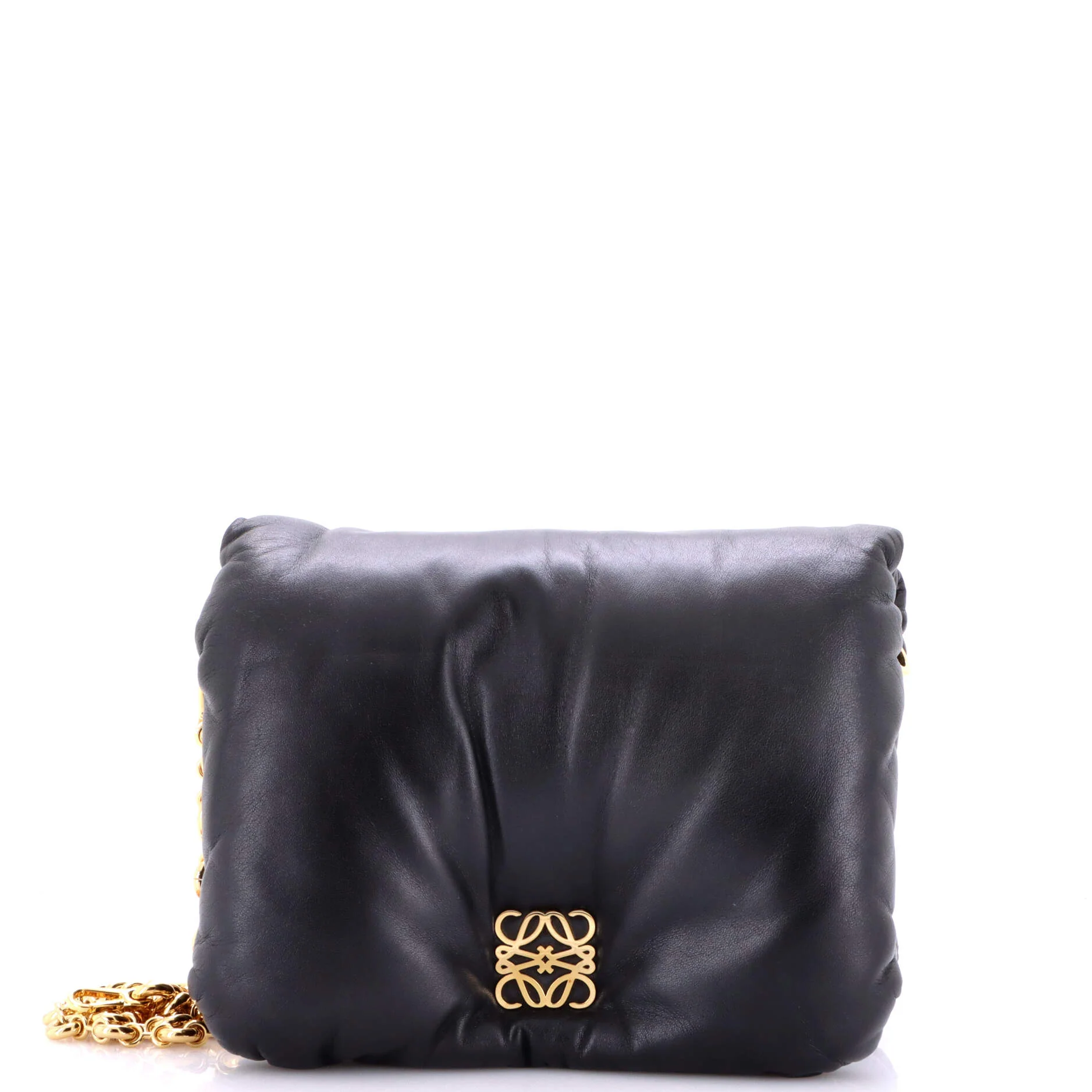 Goya Puffer Bag Leather Medium
