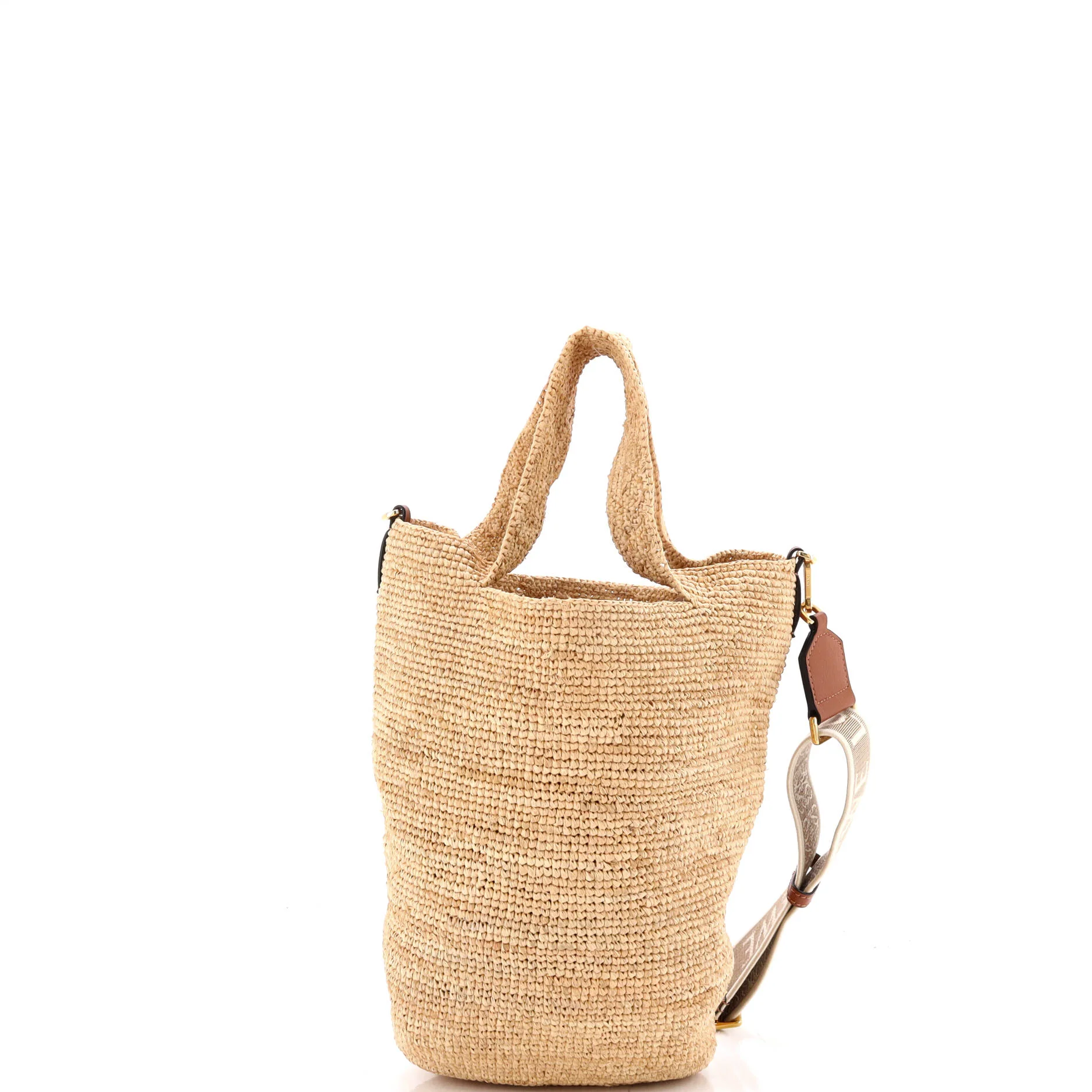 Paula's Ibiza Slit Tote Straw Mini - Image 3