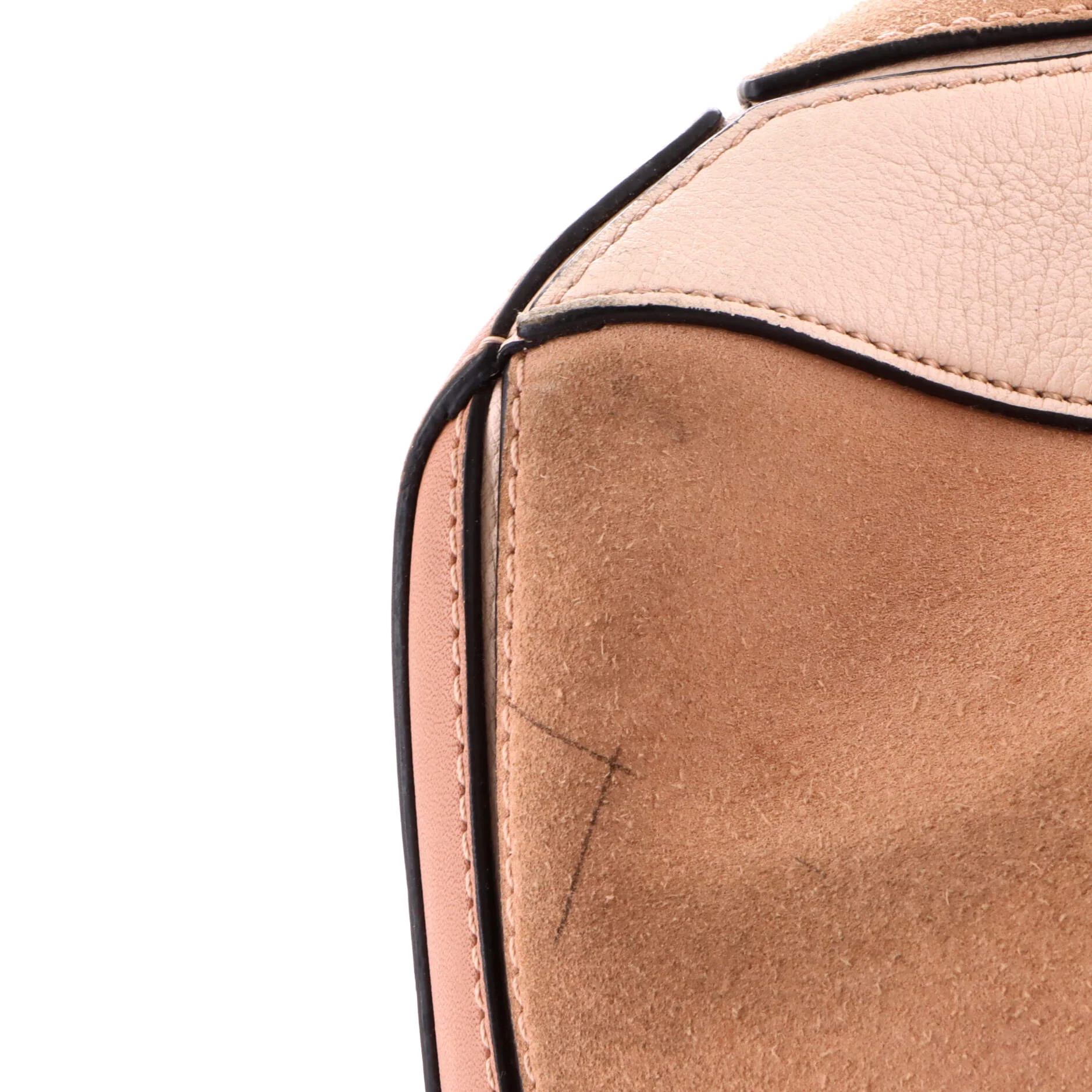 Puzzle Bag Leather and Suede Small - Image 6
