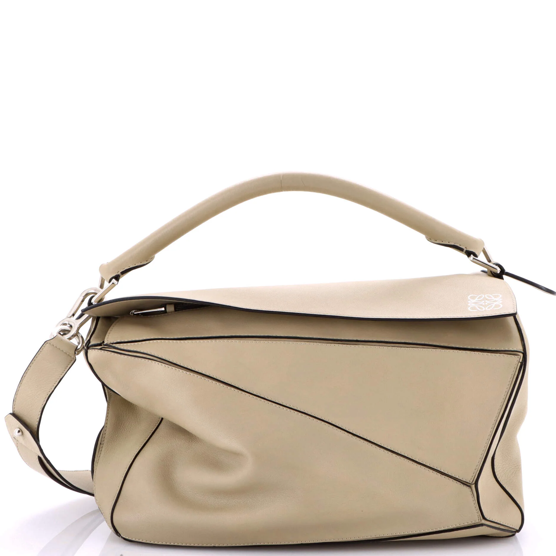Puzzle Bag Leather Large