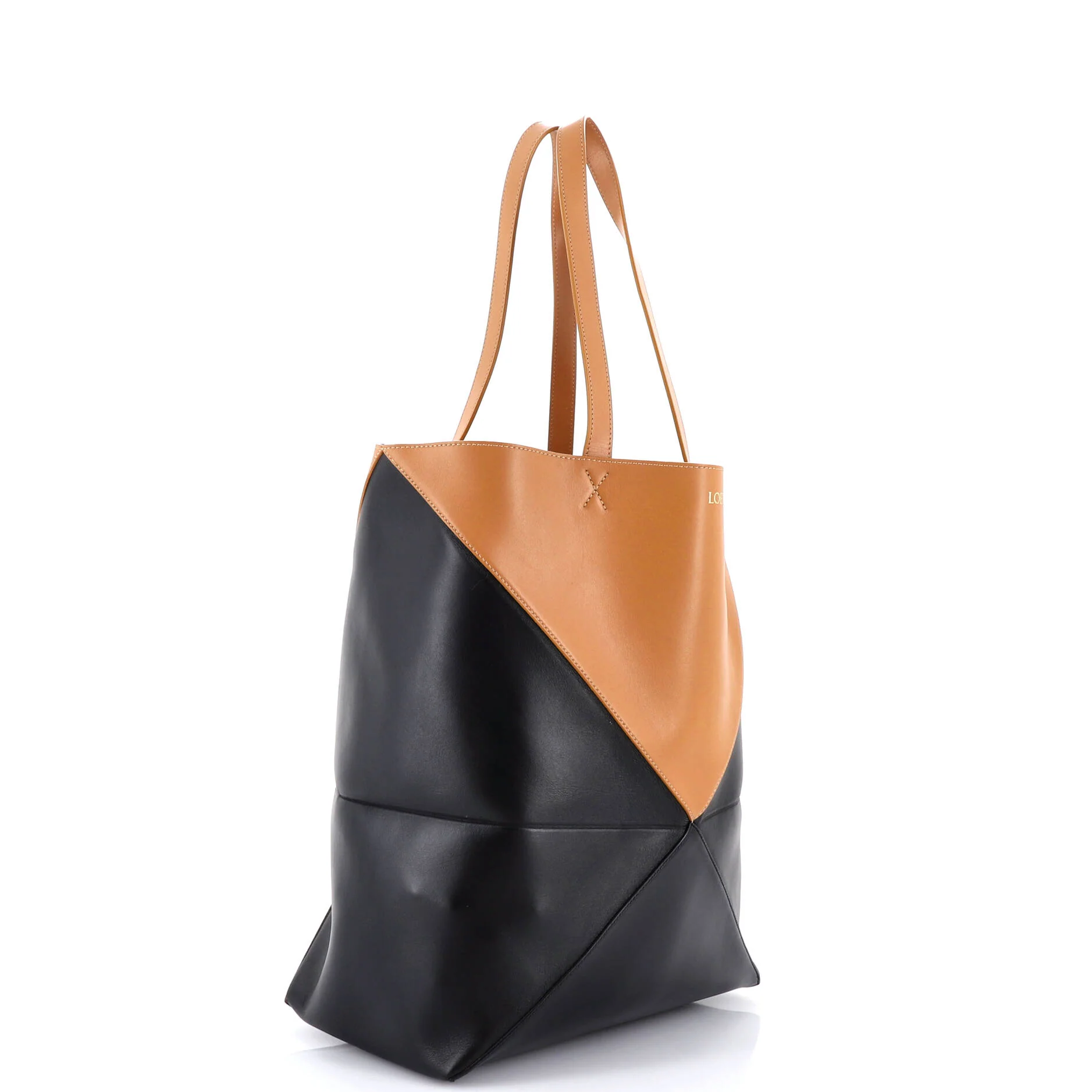 Puzzle Fold Tote Leather XL - Image 2