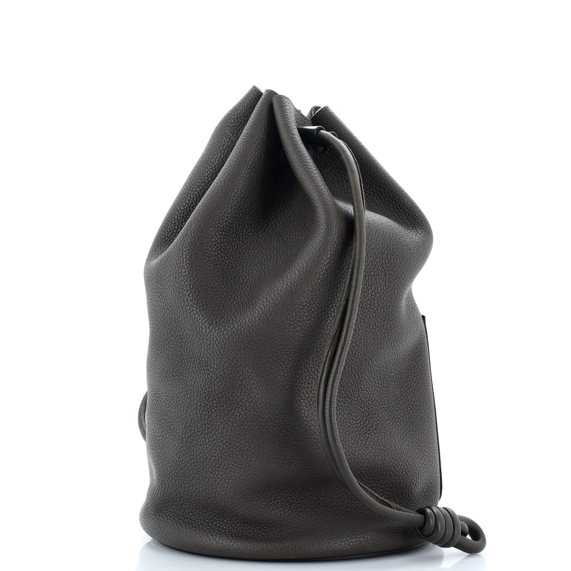 Sailor Bucket Backpack Leather - Image 2