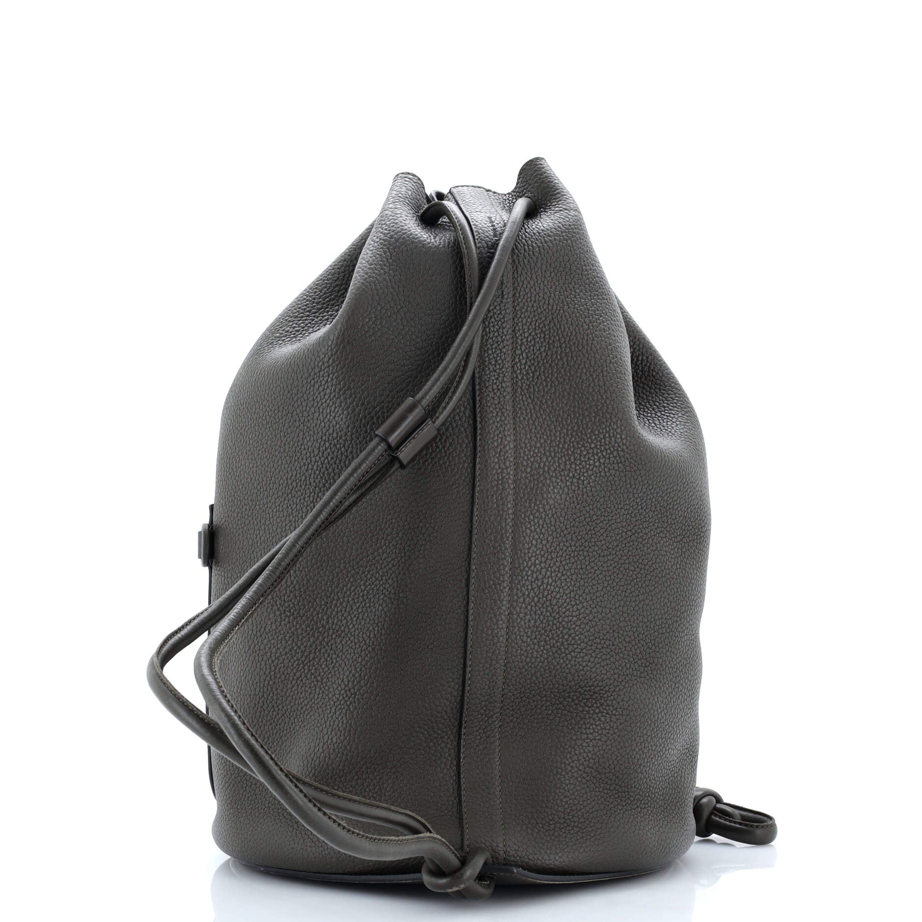 Sailor Bucket Backpack Leather - Image 3